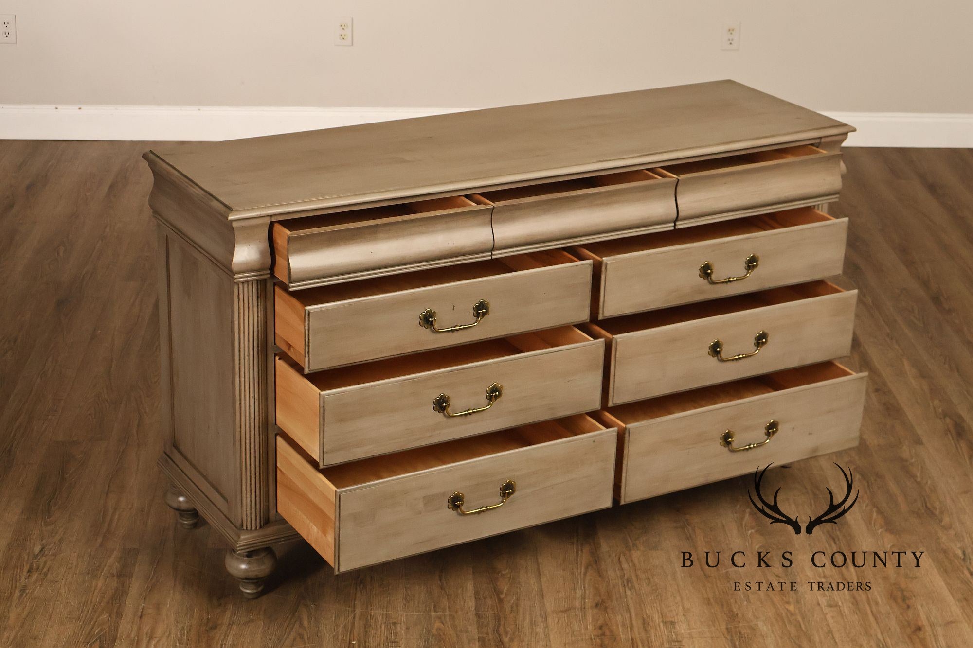 Ethan Allen 'British Classics' Collection Gray Dresser