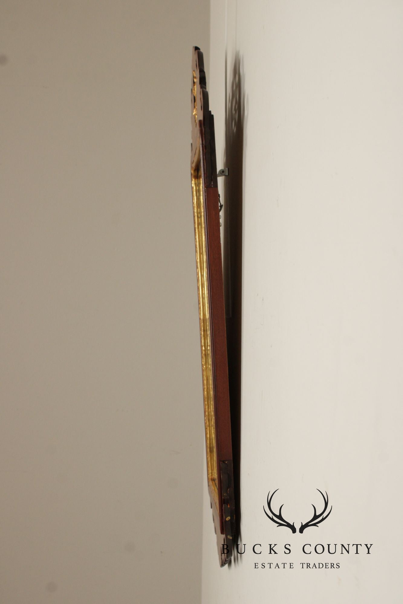 Friedman Brothers Colonial Williamsburg Mahogany Wall Mirror