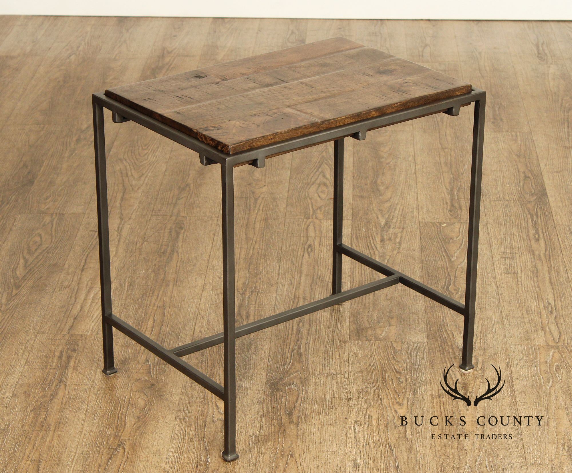 Industrial Style 'Simien' Iron End Table