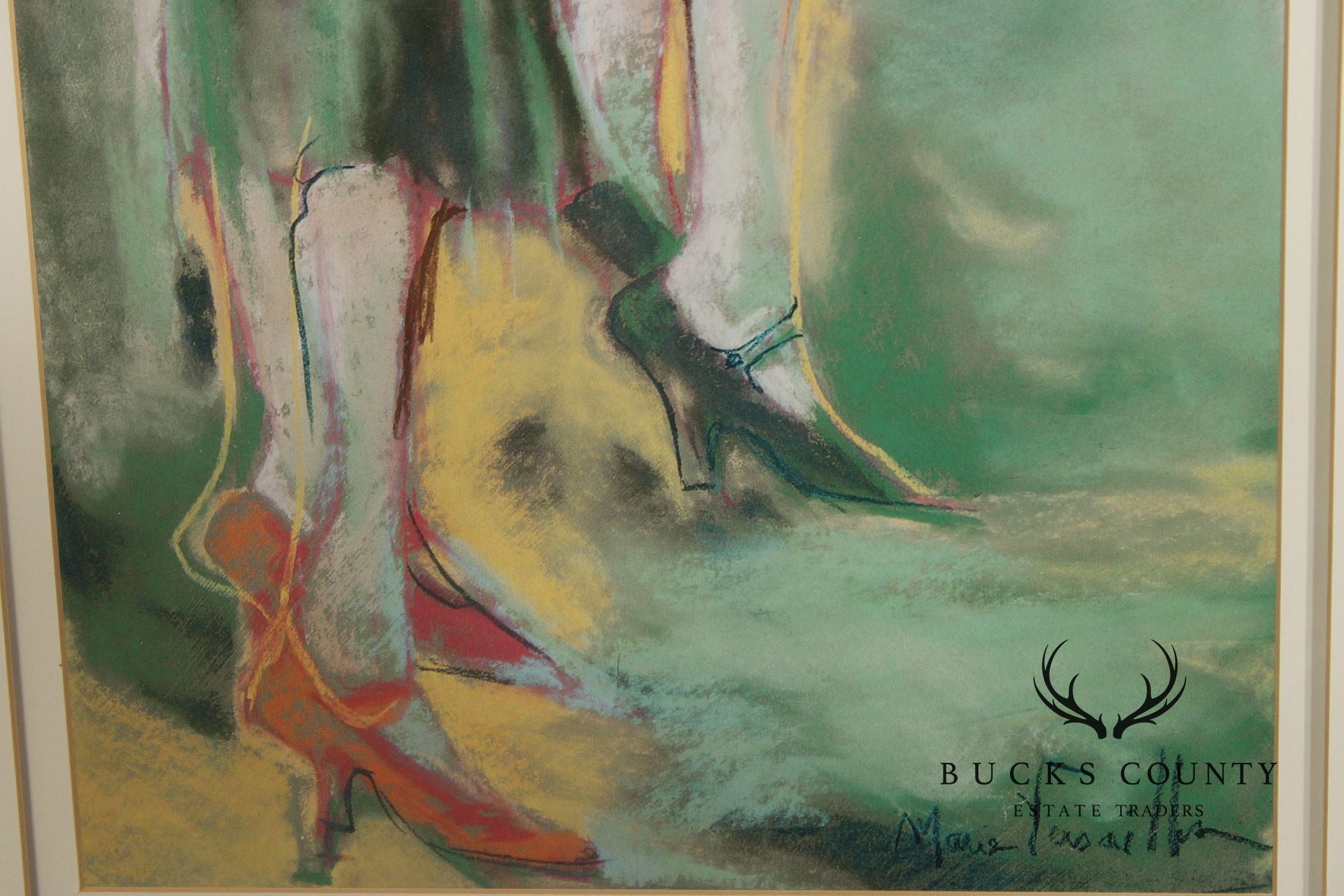 Marie Versailles Custom Framed Print, 'Invitation'