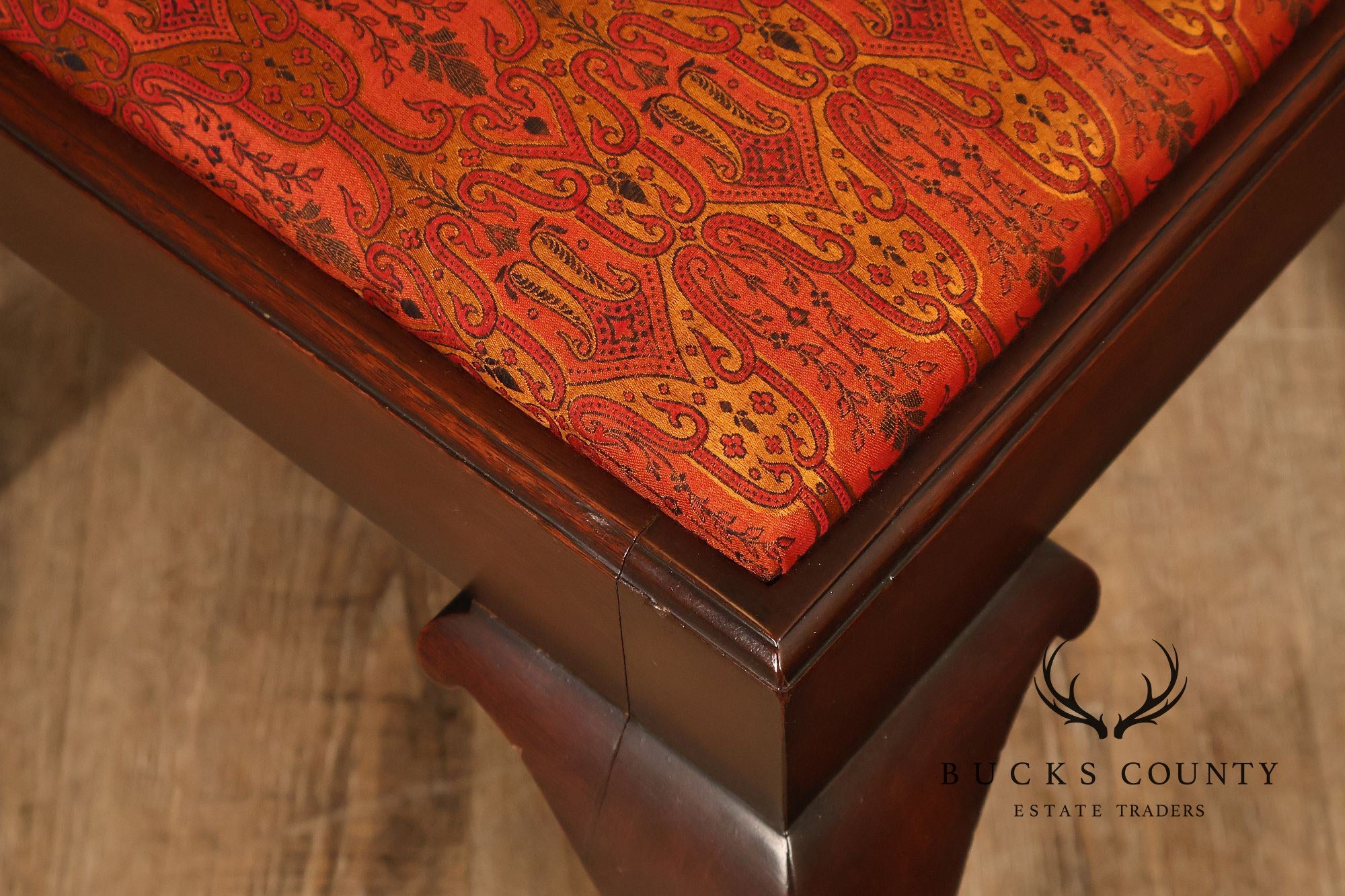 Kittinger Furniture Chippendale Style Mahogany CW-48 Corner Chair