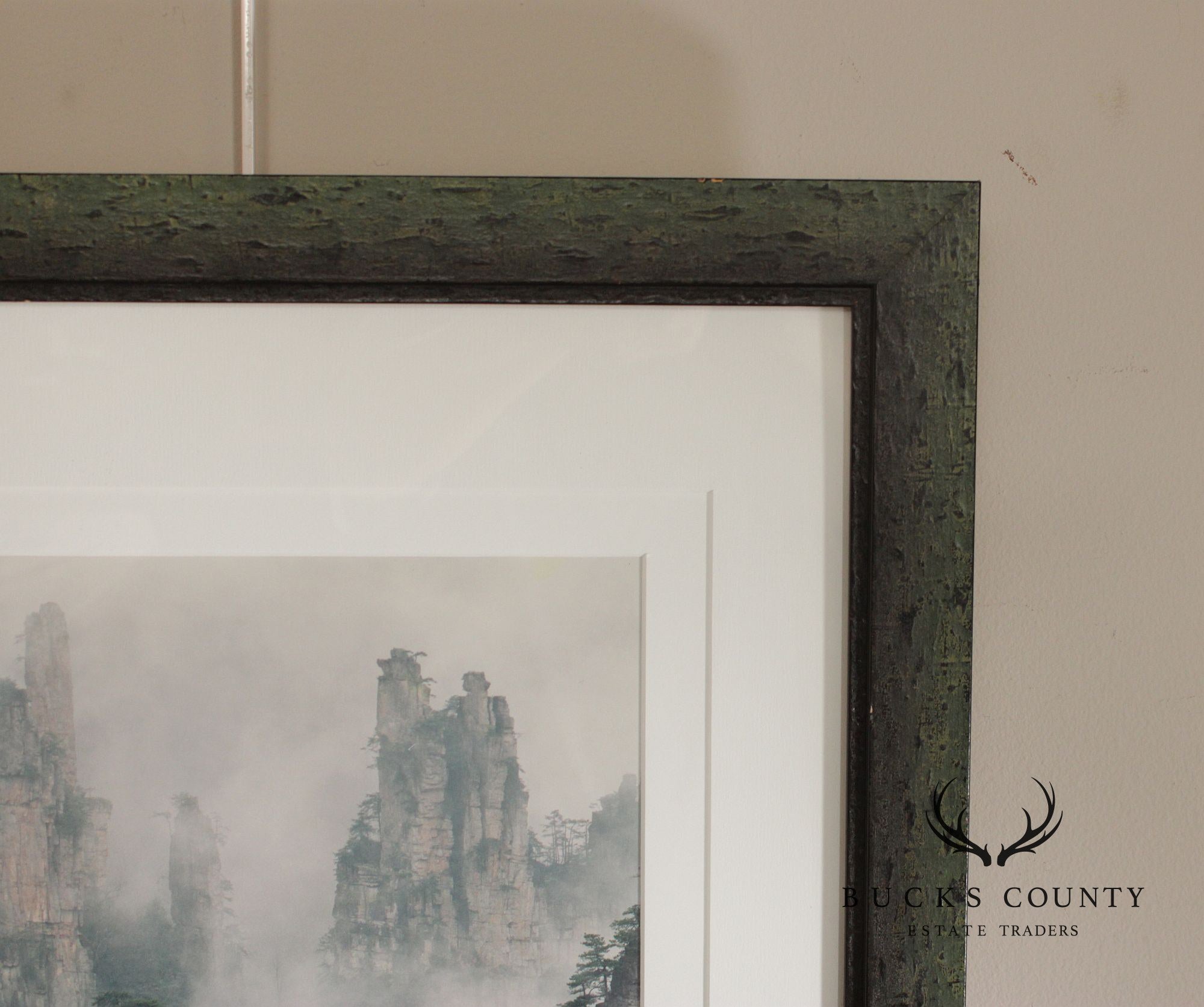 Keith Guo Ji Liang Framed Photograph, 'Mt. Tian Zi in Mist'