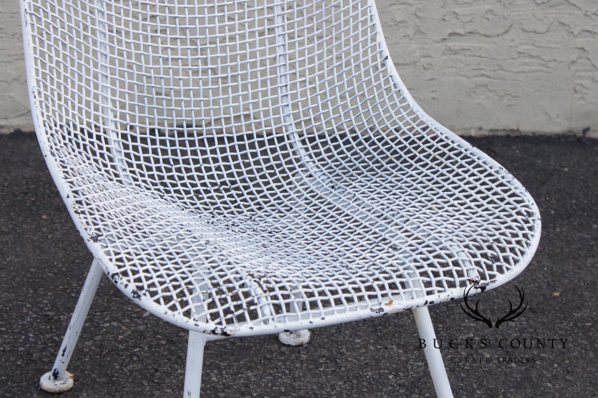 Russell Woodard Mid Century Modern Set of Four 'Sculptura' Dining Dining Chairs