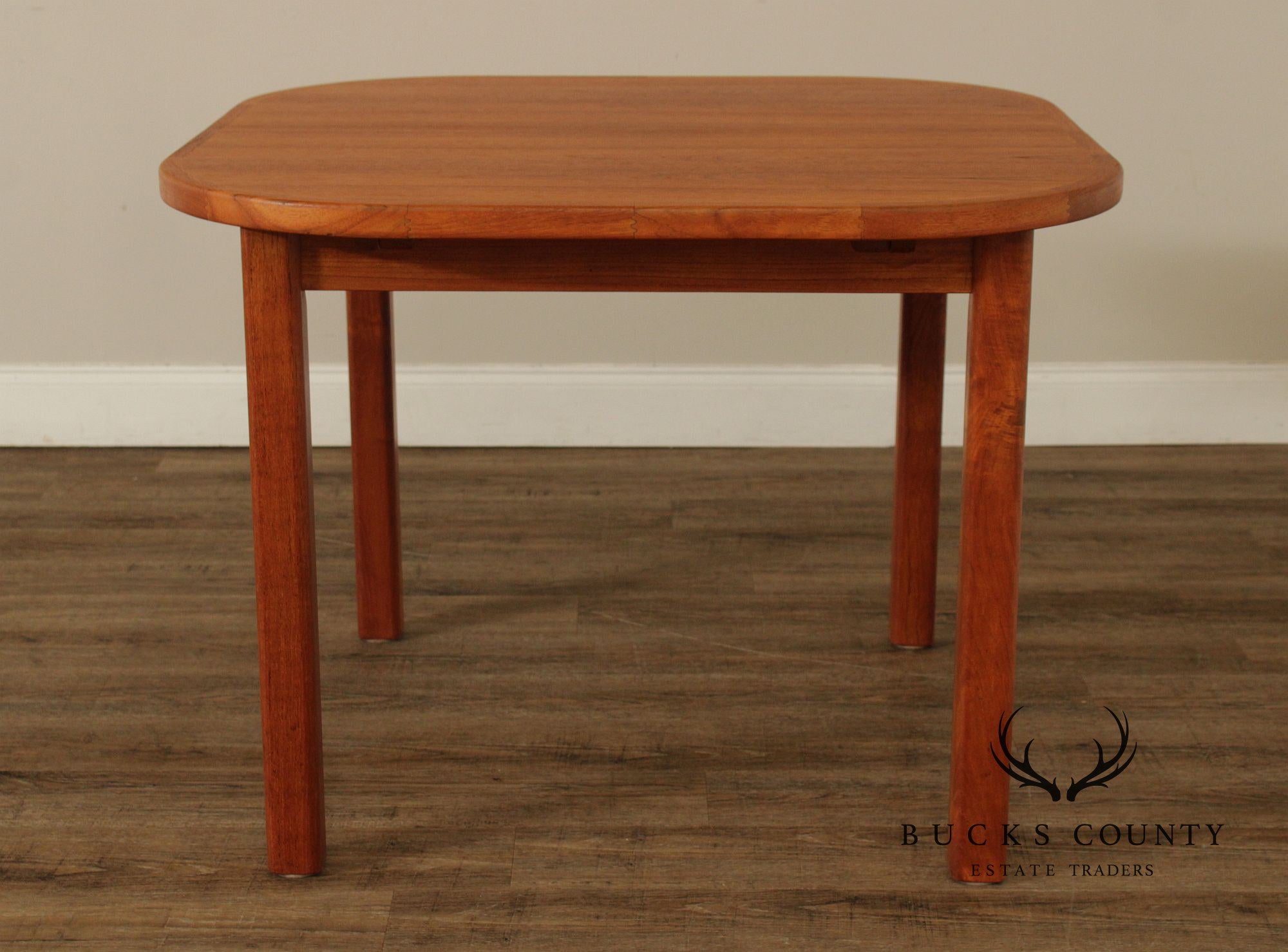 Danish Modern Style Teak Expandable Dining Table