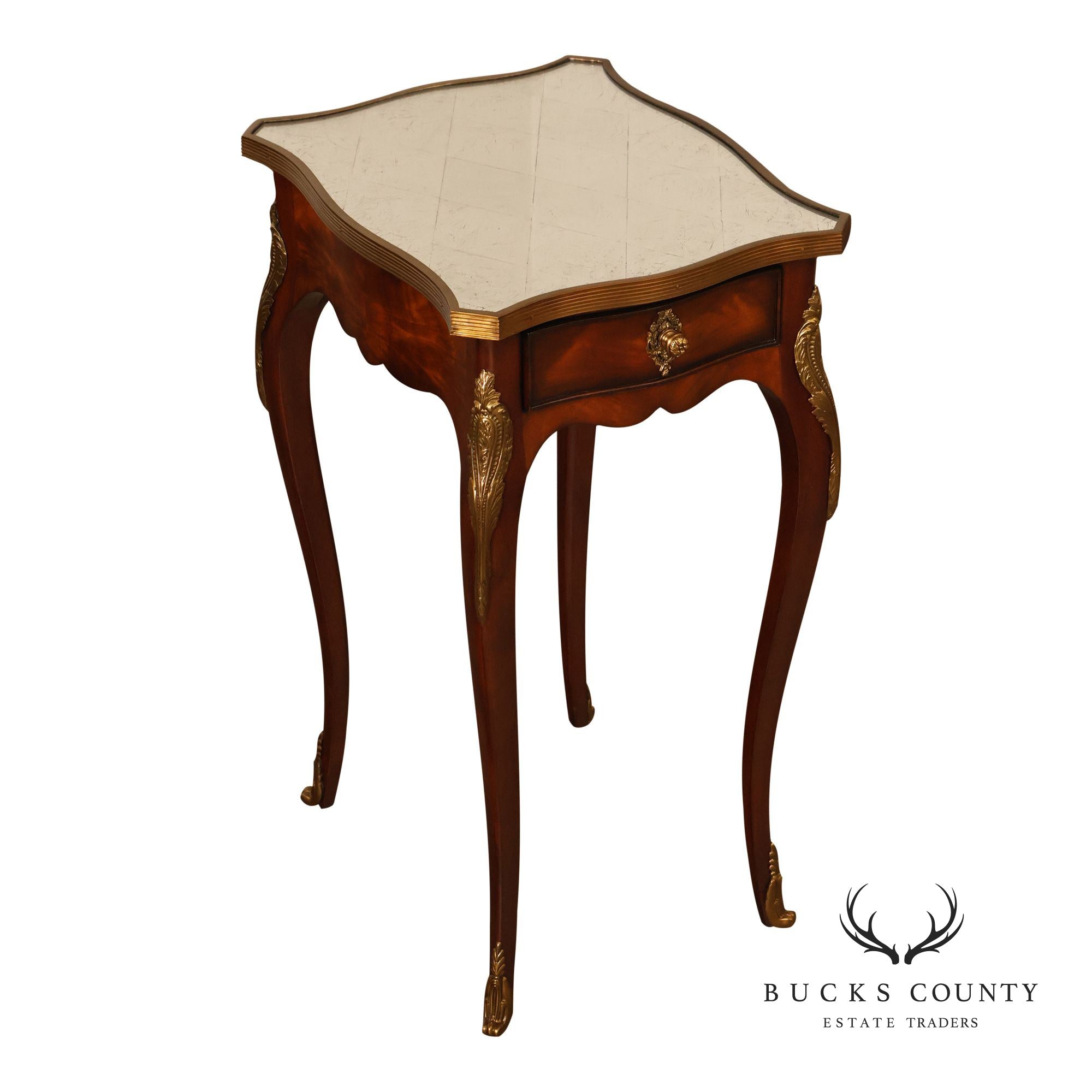 Theodore Alexander 18th Century Style Mahogany Lamp Table