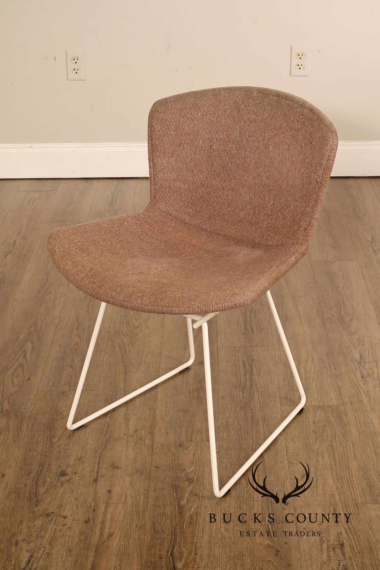 Knoll Bertoia Mid Century Modern Upholstered Side Chair