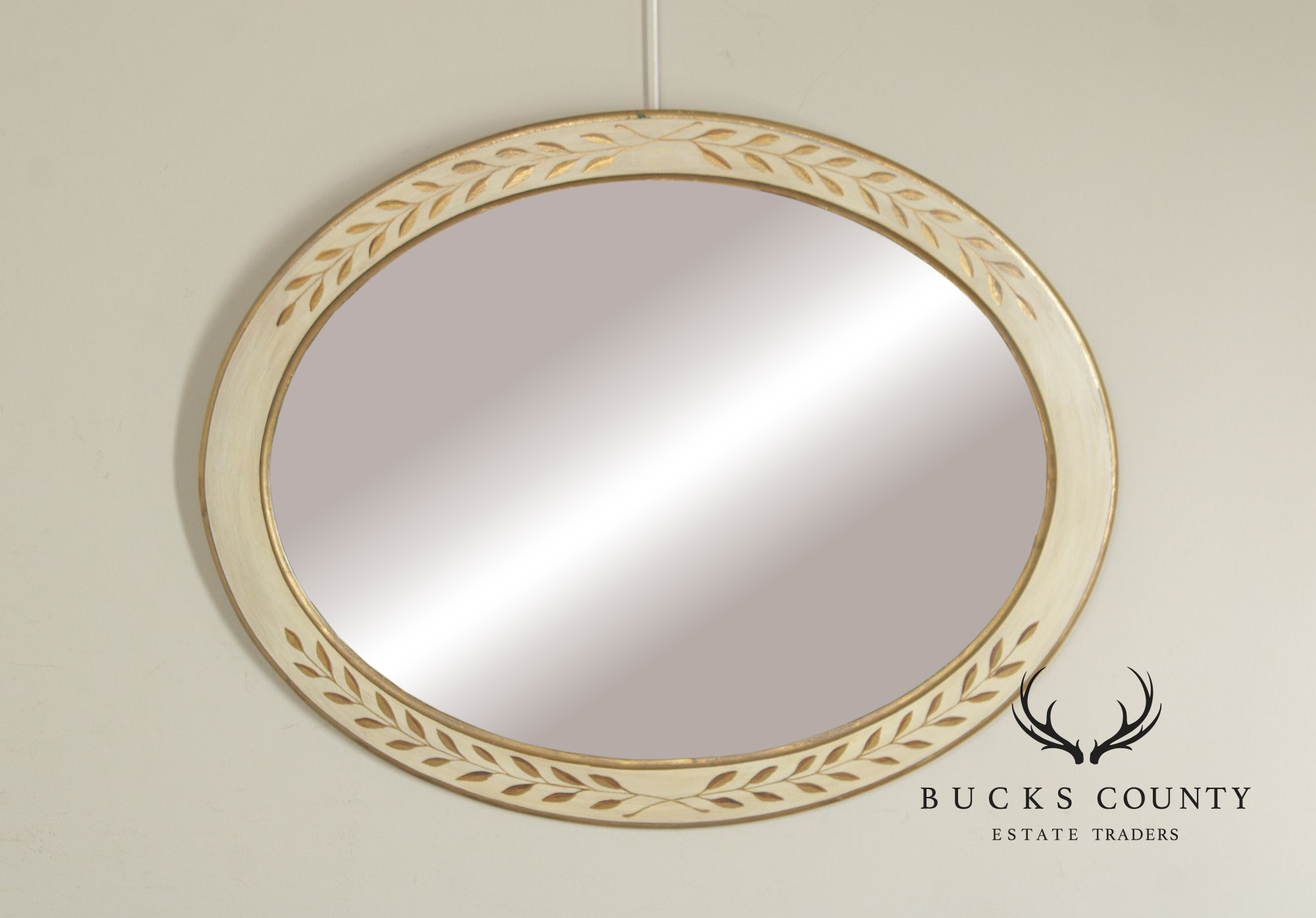 Florentine Style Oval Wall Mirror