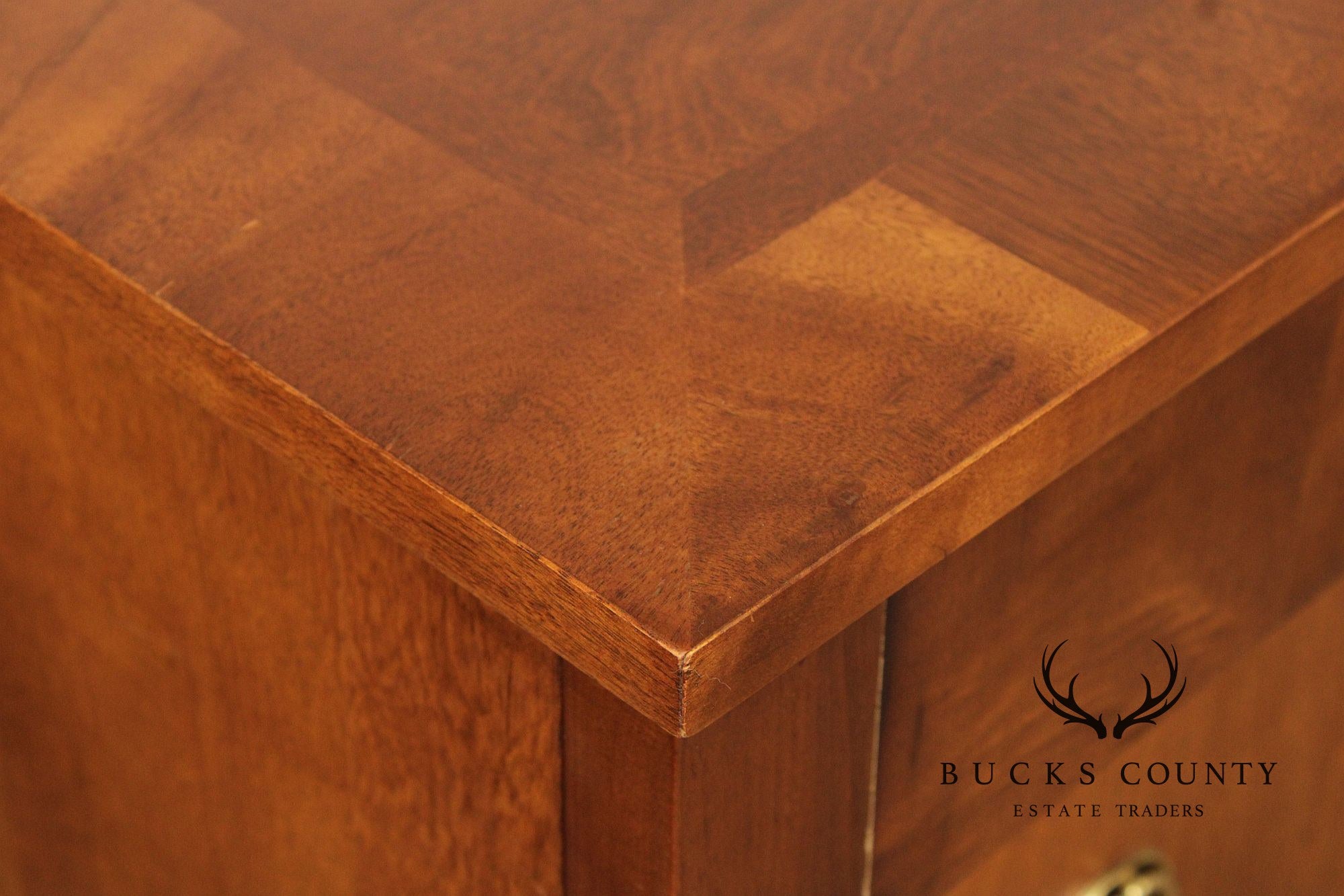 Century Furniture Biedermeier Style Pair of Bedside Chests