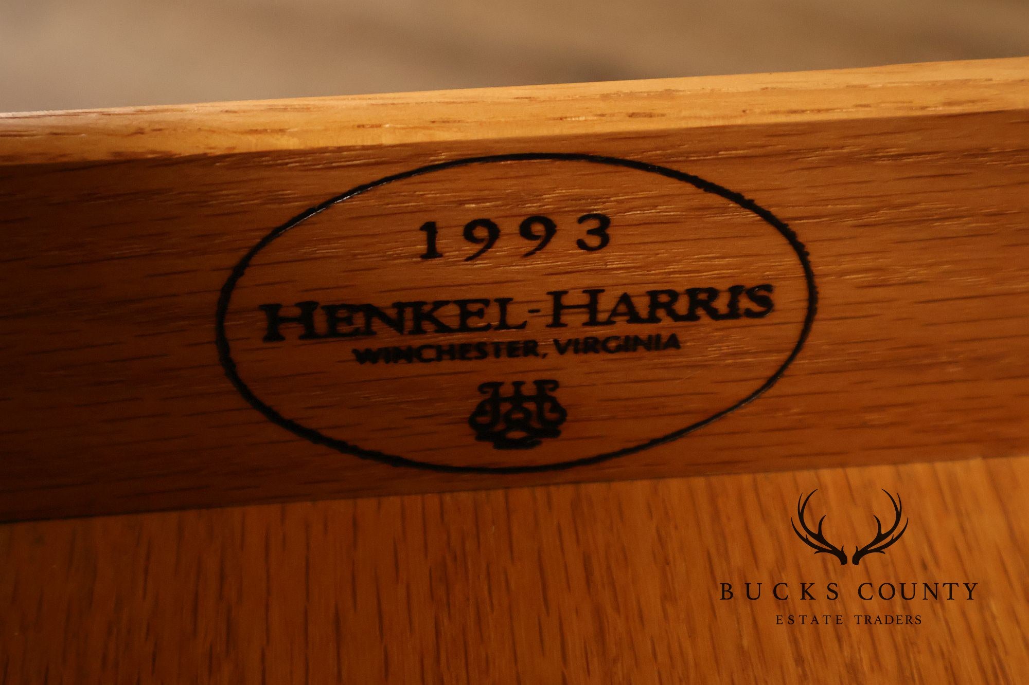 Henkel Harris SPNEA Mahogany Blockfront Chest