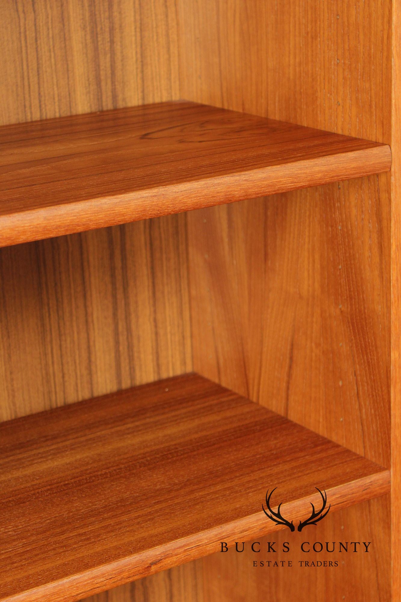 Danish Mid Century Modern Teak Bookcase