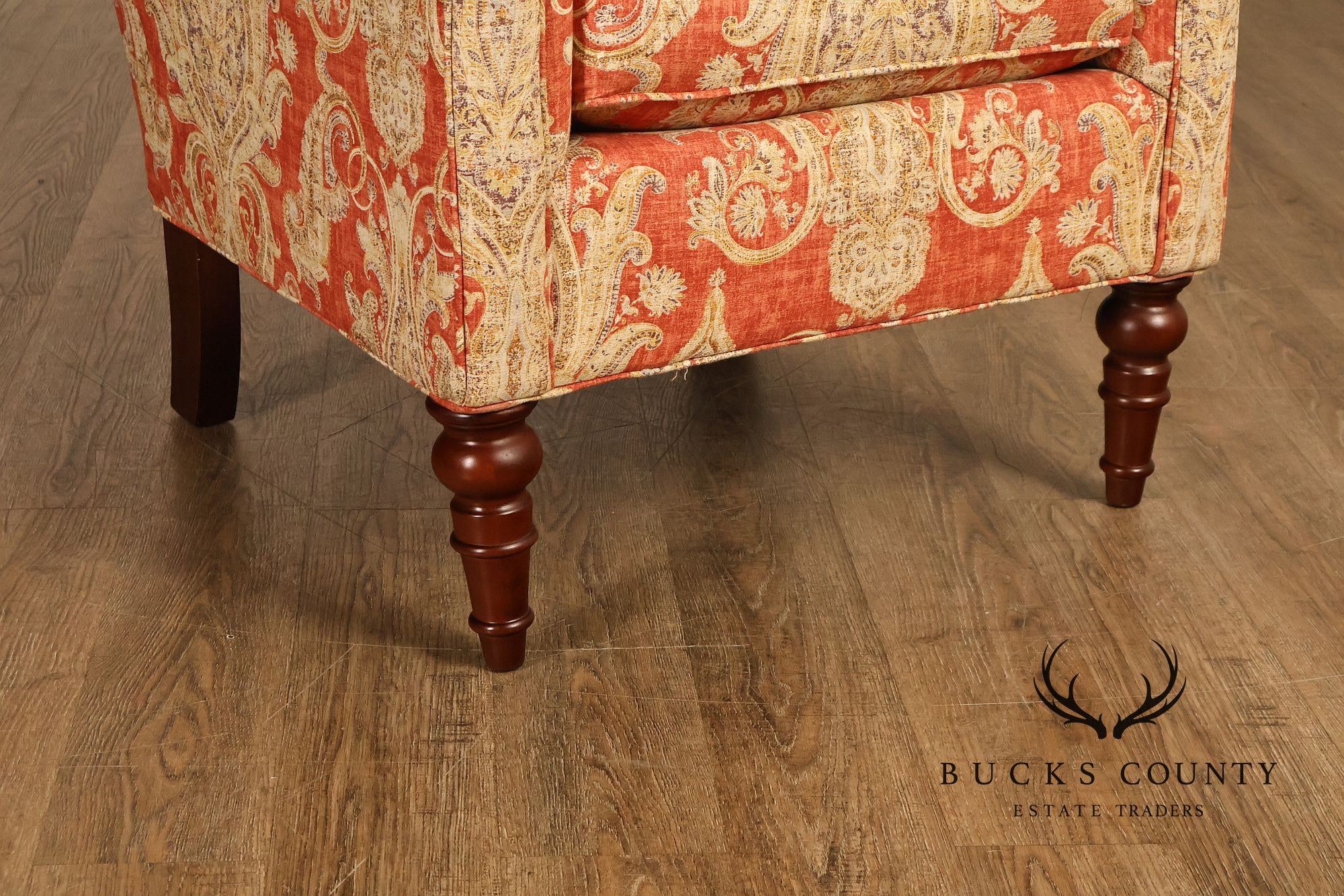 Craftmaster Upholstered Wing Back Armchair