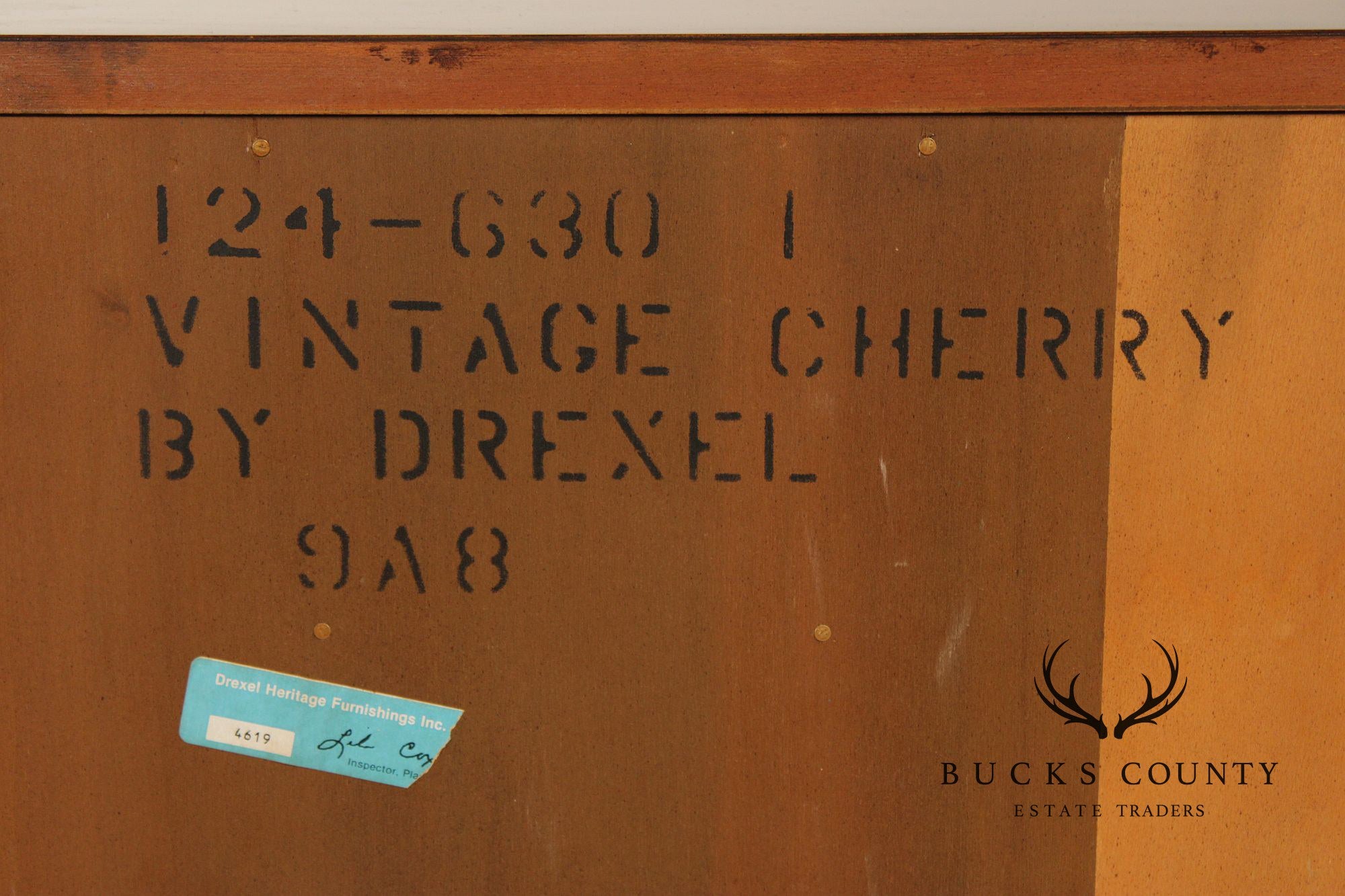 Drexel Cherry Traditional Style Pair Of Nightstands