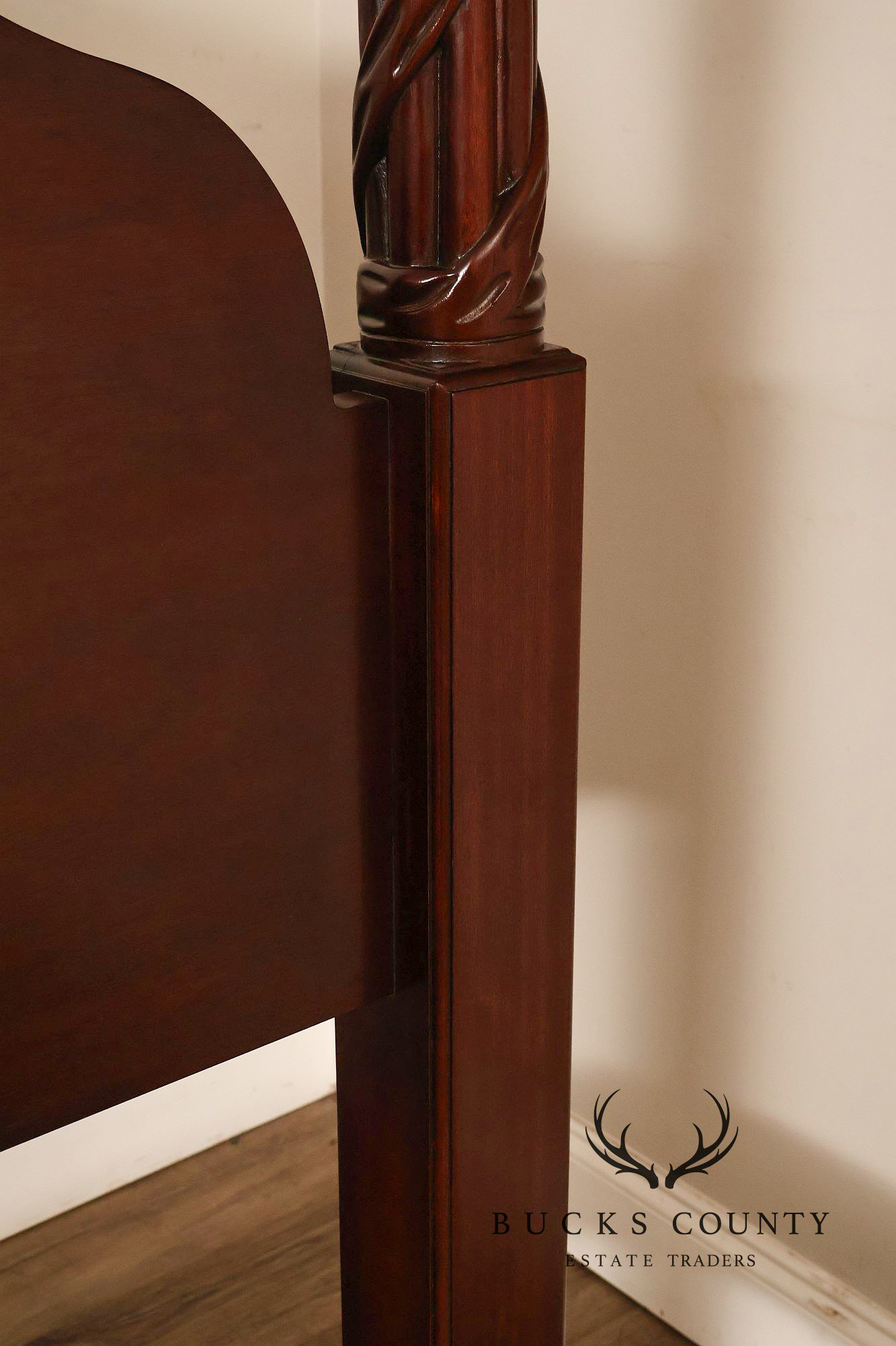 Hickory Chair King Size Mahogany Poster Bed