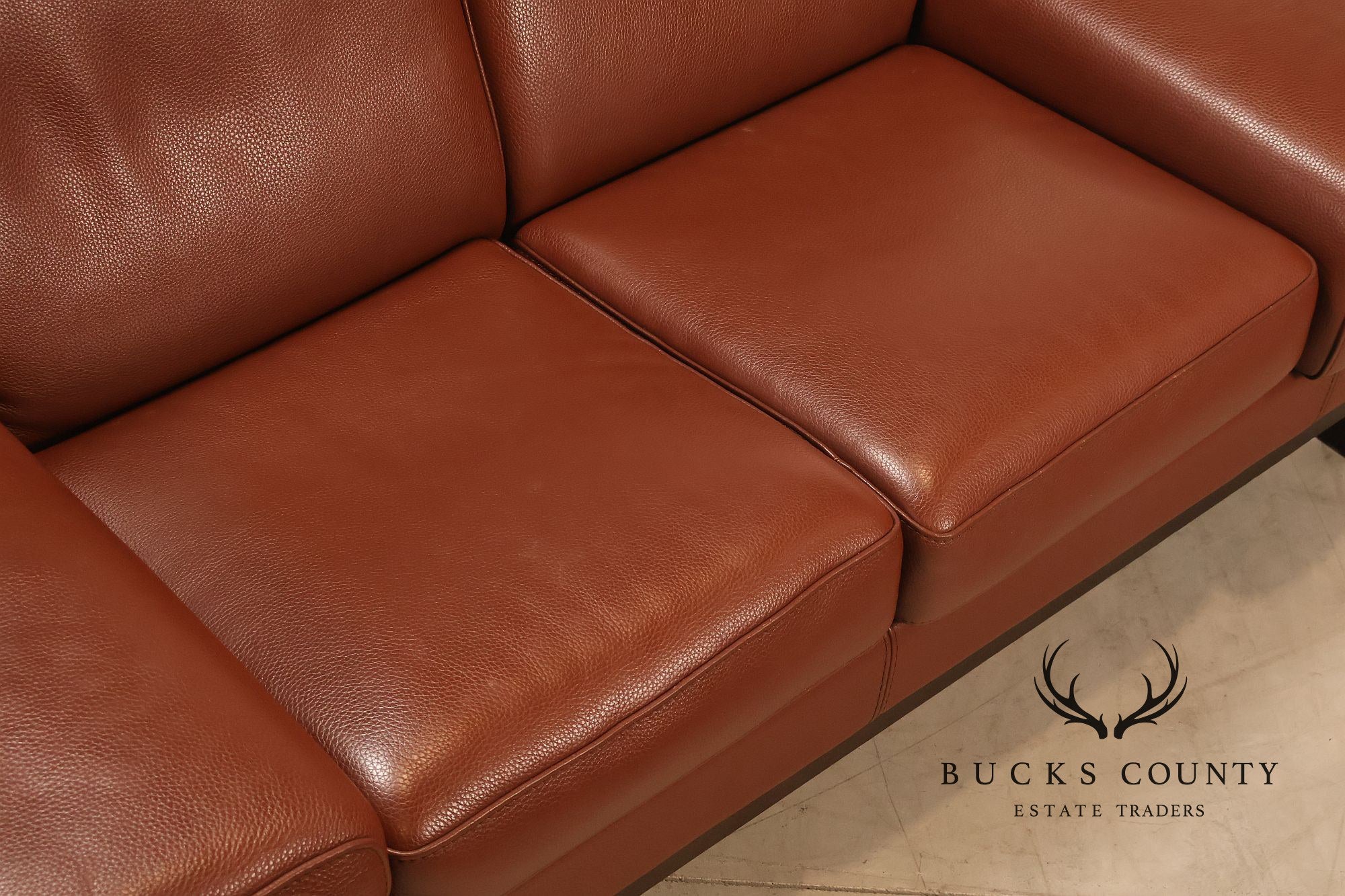 Formenti Italian Leather Loveseat