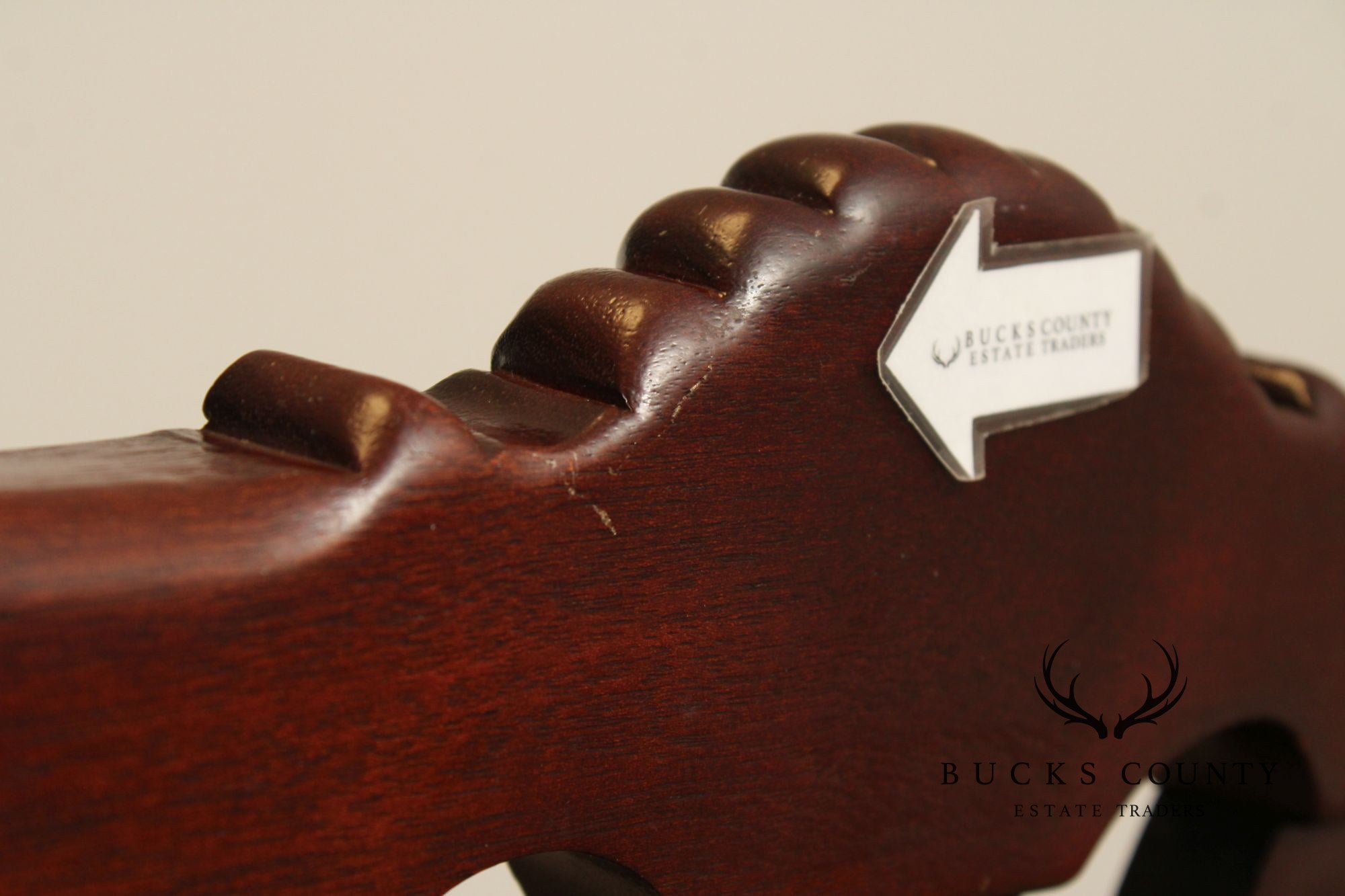 Statesville Chair Co. Chippendale Style Set of Four Solid Mahogany Dining Chairs