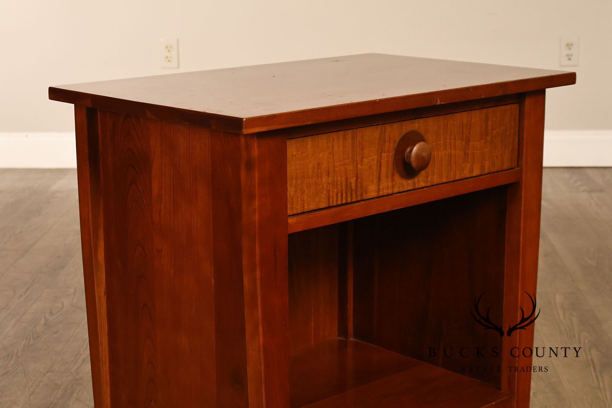 Stickley Harvey Ellis Cherry Open Nightstand