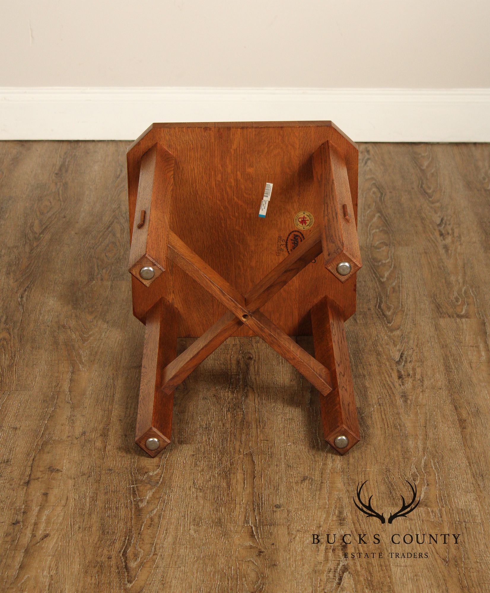Stickley Mission Collection Oak Tabouret