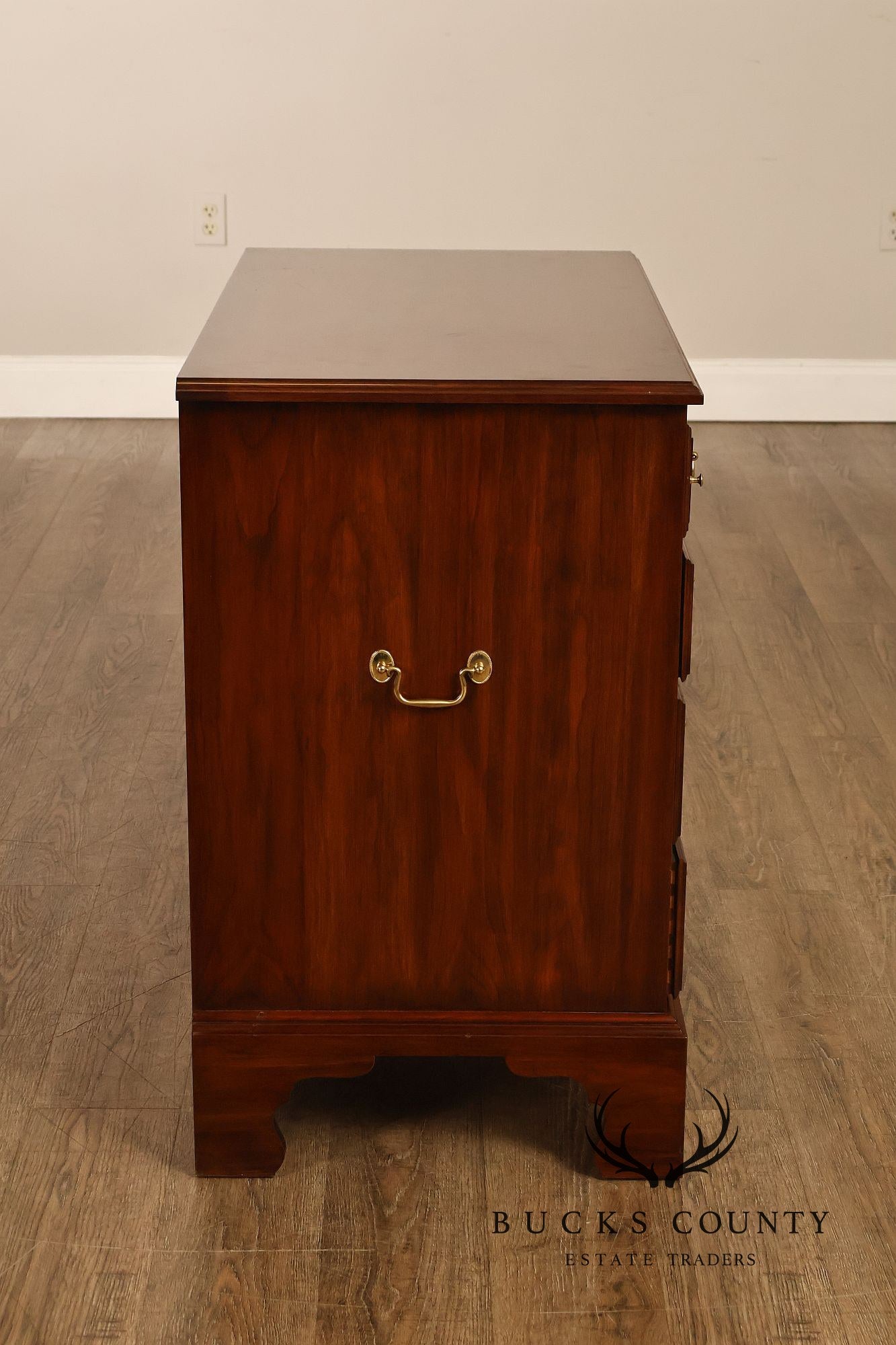 Henkel Harris Chippendale Style Cherry Bachelor's Chest