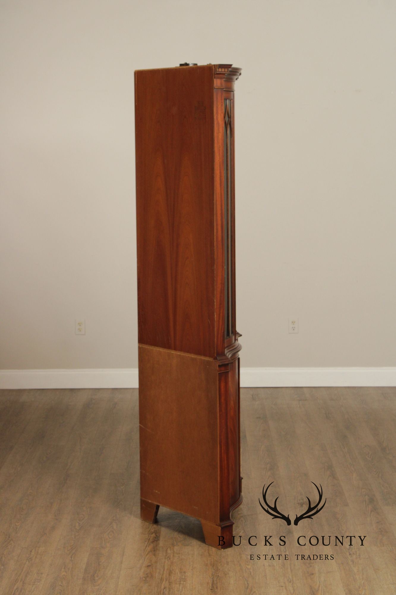 Bevan Funnell Georgian Style Mahogany Corner Cabinet