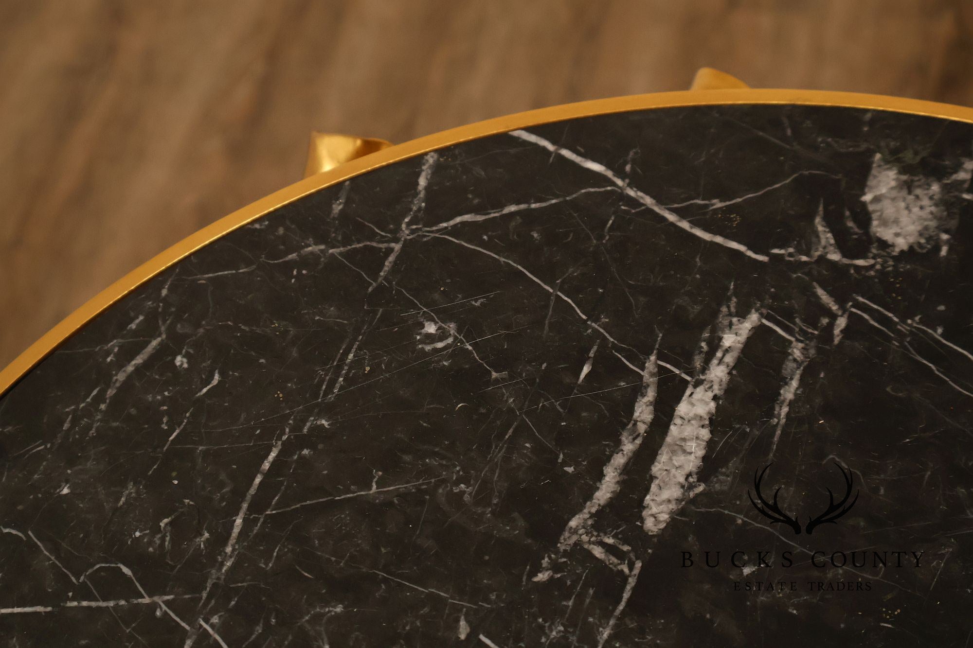 Fine Quality Bronze And Marble Louis XVI Style Gueridon Table