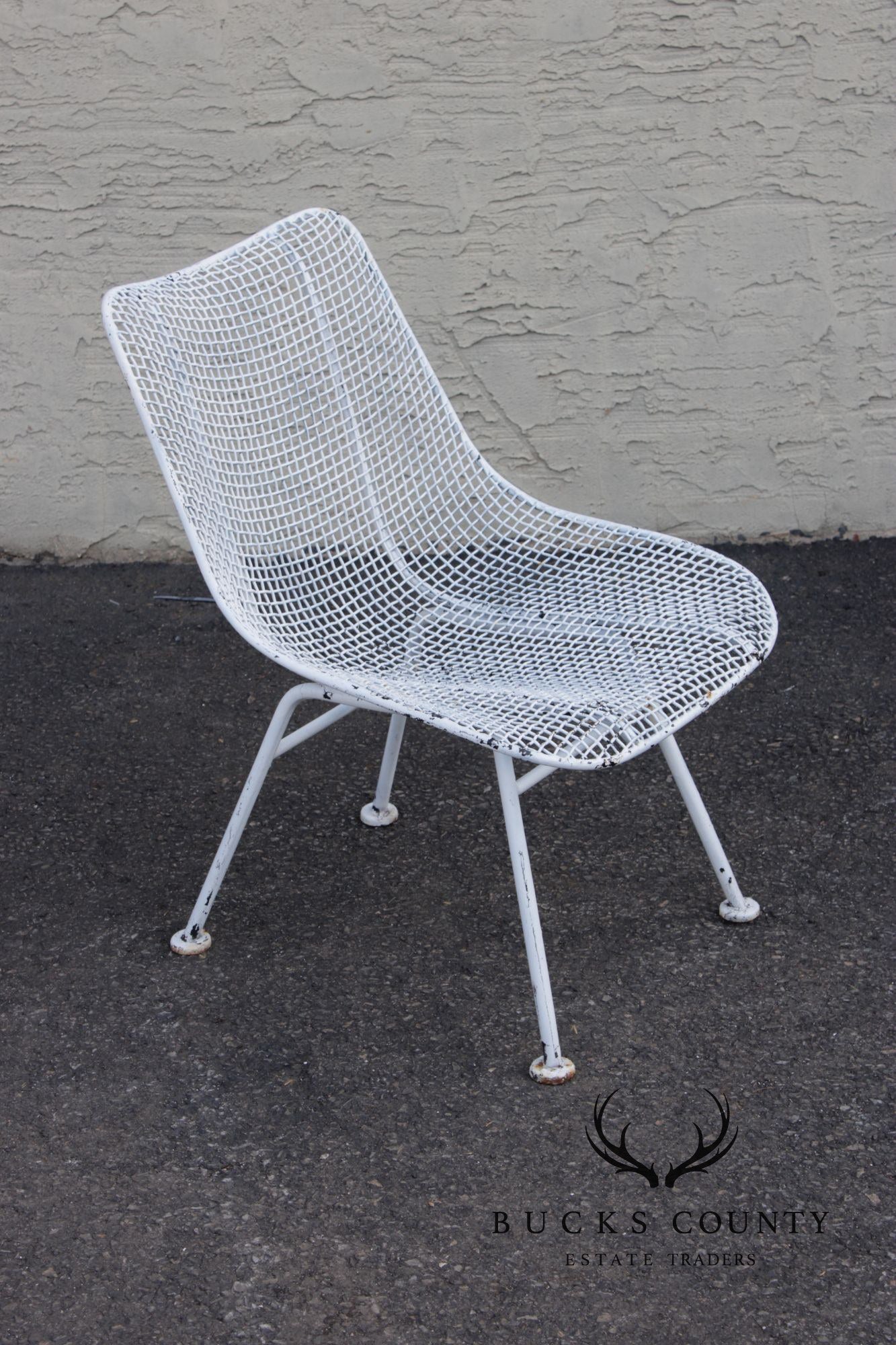 Russell Woodard Mid Century Modern Set of Four 'Sculptura' Dining Dining Chairs