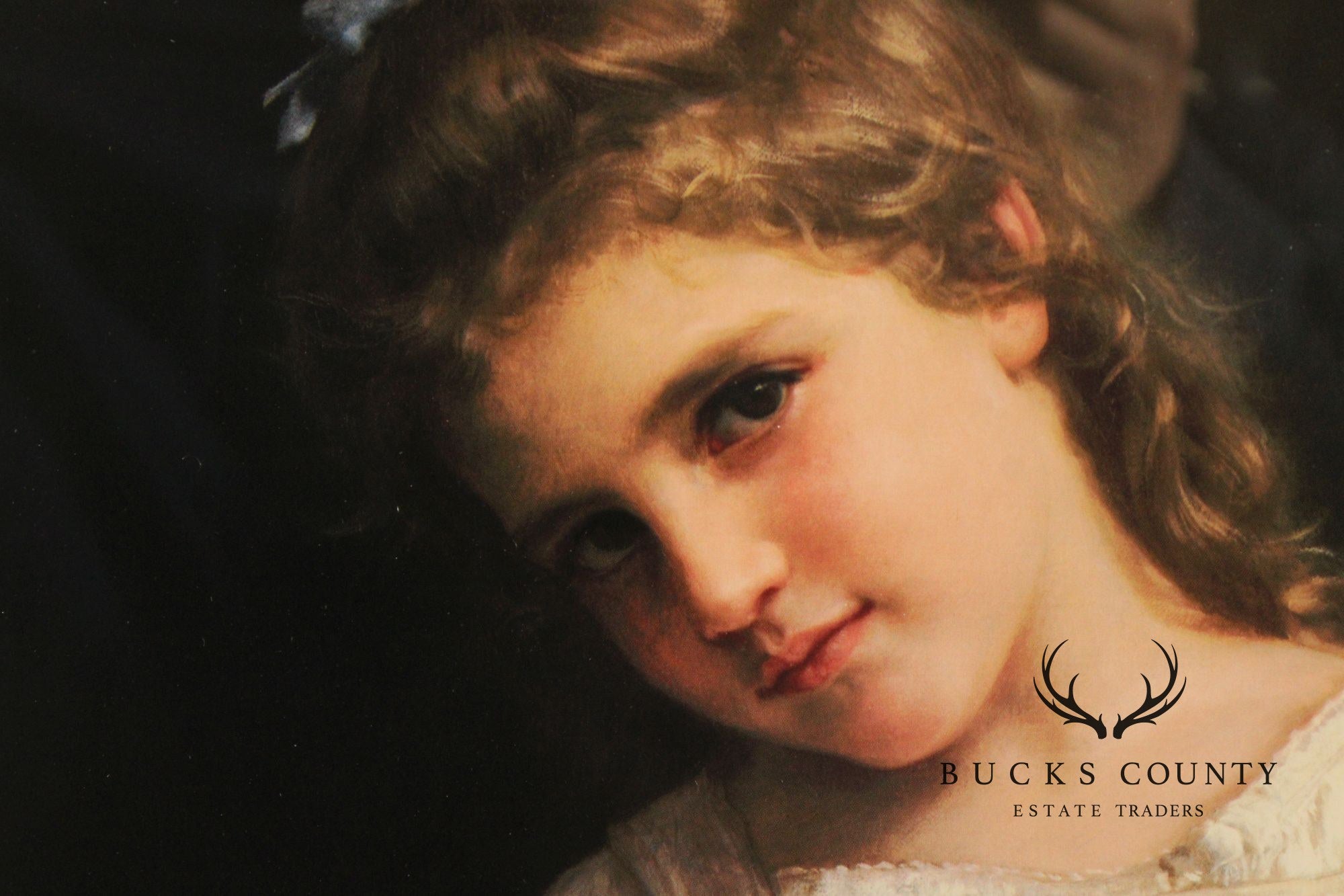 William-Adolphe Bouguereau Framed Print, 'L'Espieglerie'