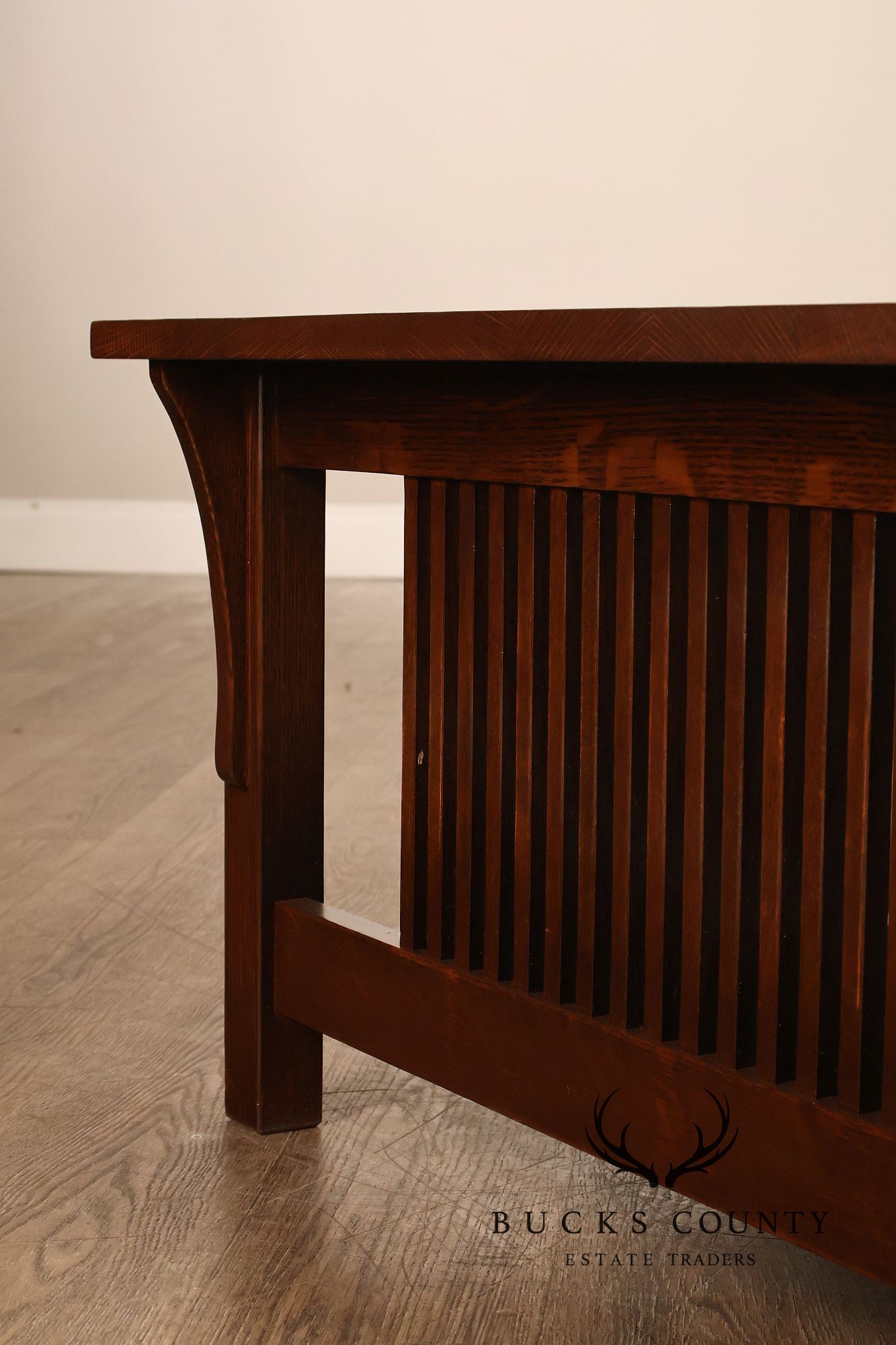 Stickley Mission Collection Oak Cocktail Table
