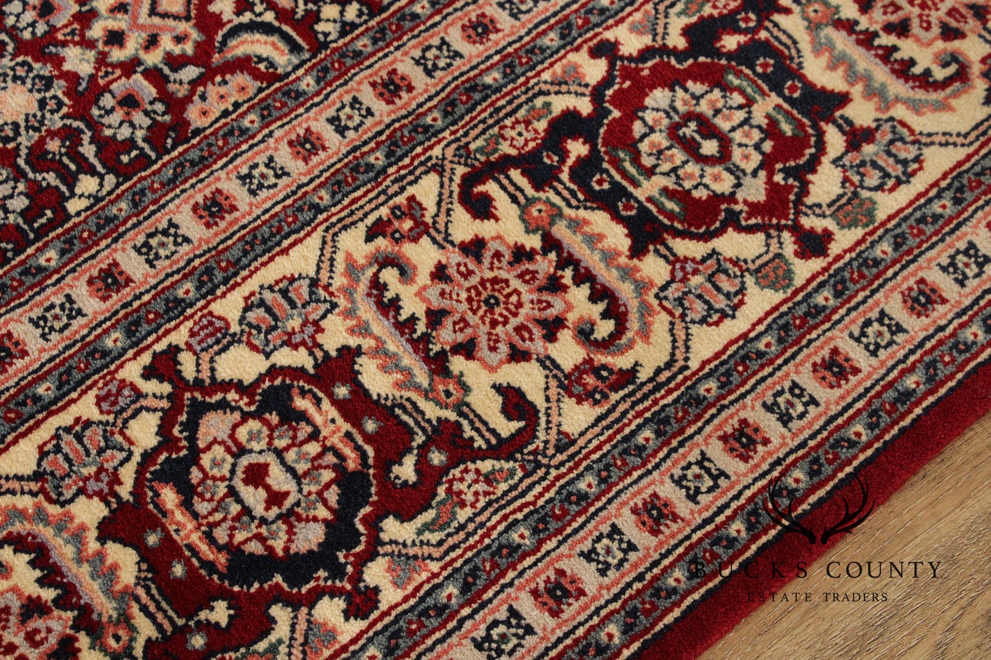 Romanian Bucharest Hand-Knotted Area Rug – 11'11" x 9'0"