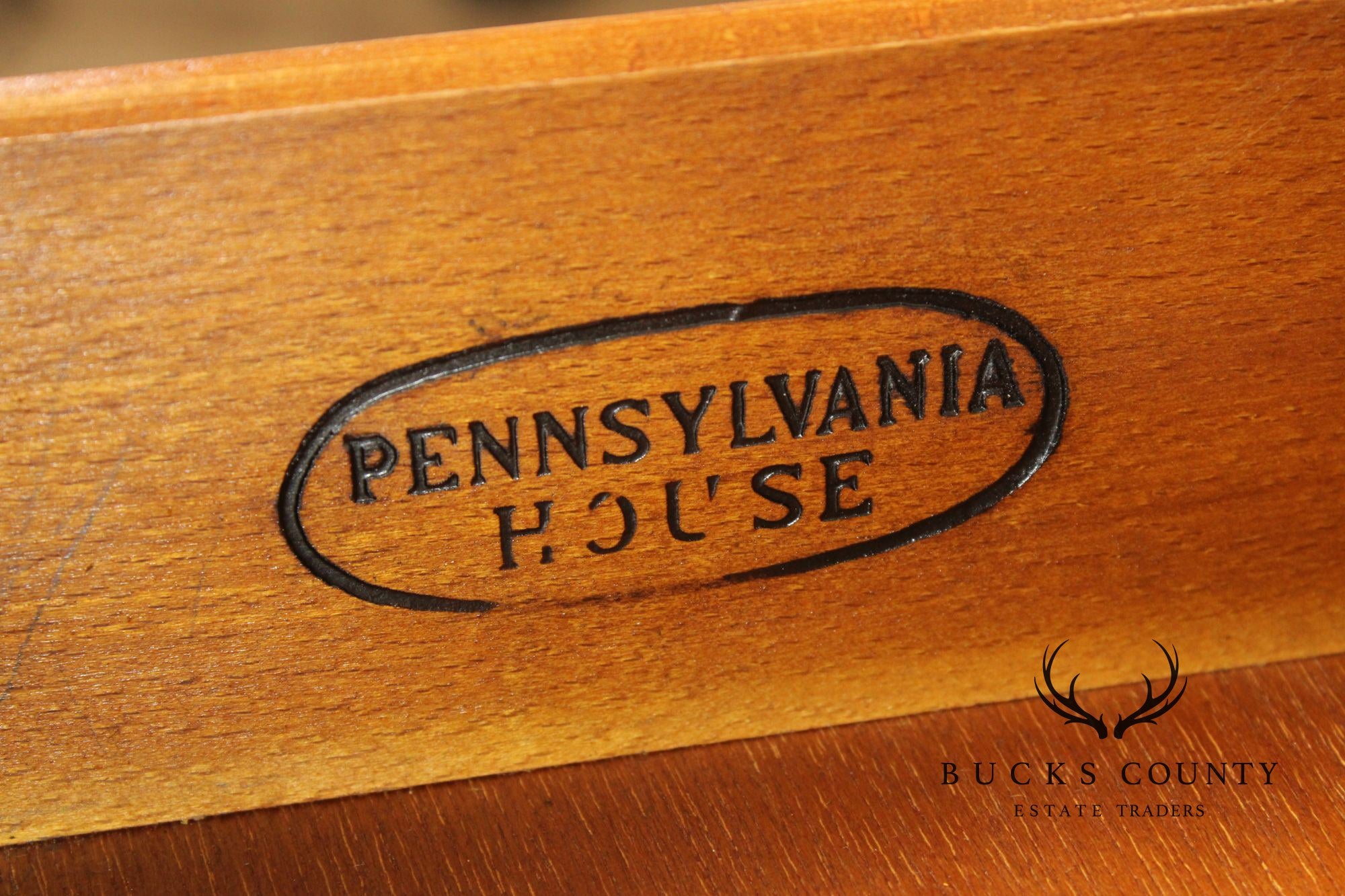 Pennsylvania House Chippendale Style Cherry Blockfront Chest