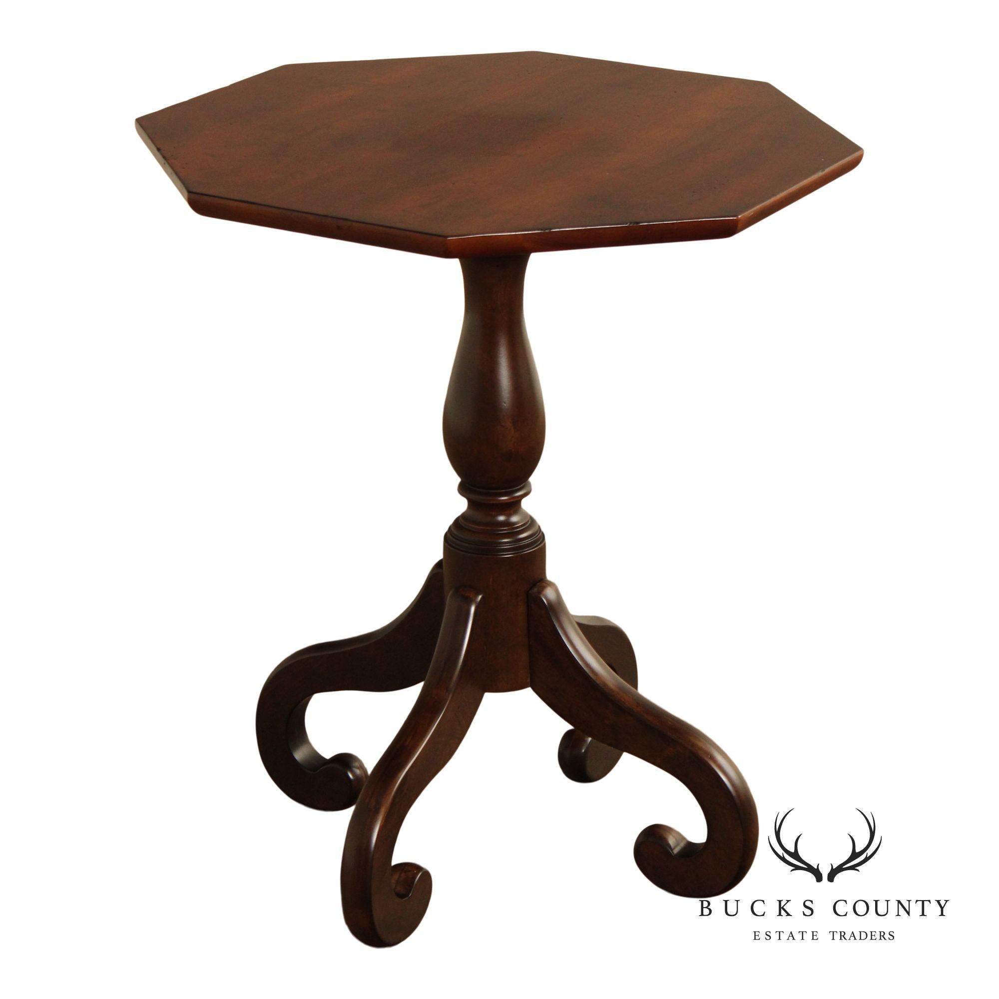 Kincaid Artisan’s Shoppe Solid Wood Octagonal Side Table