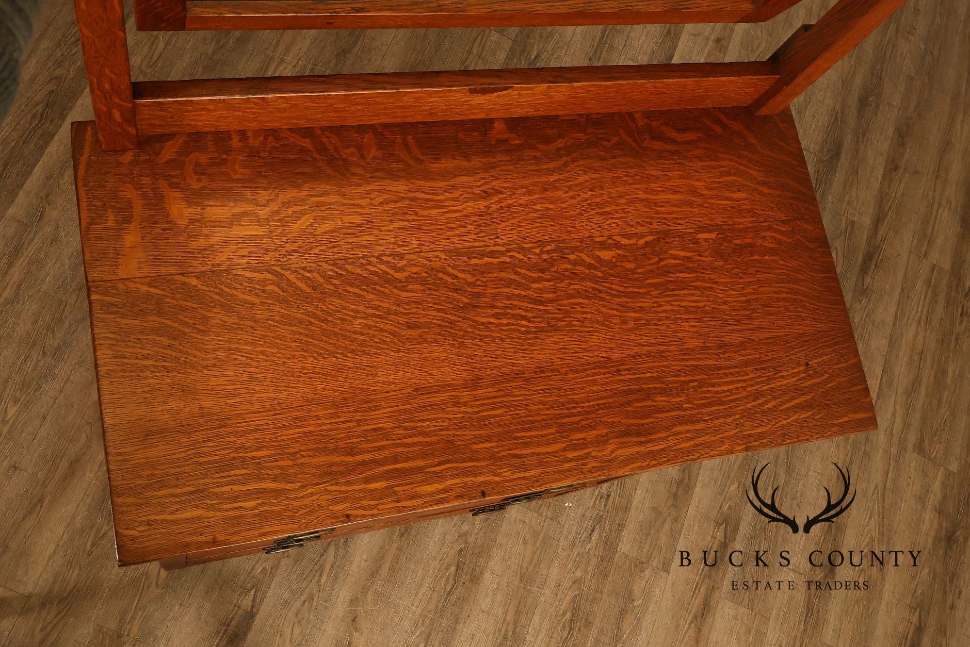 L. & J.G. Stickley Onondaga Period Oak Dresser With Mirror