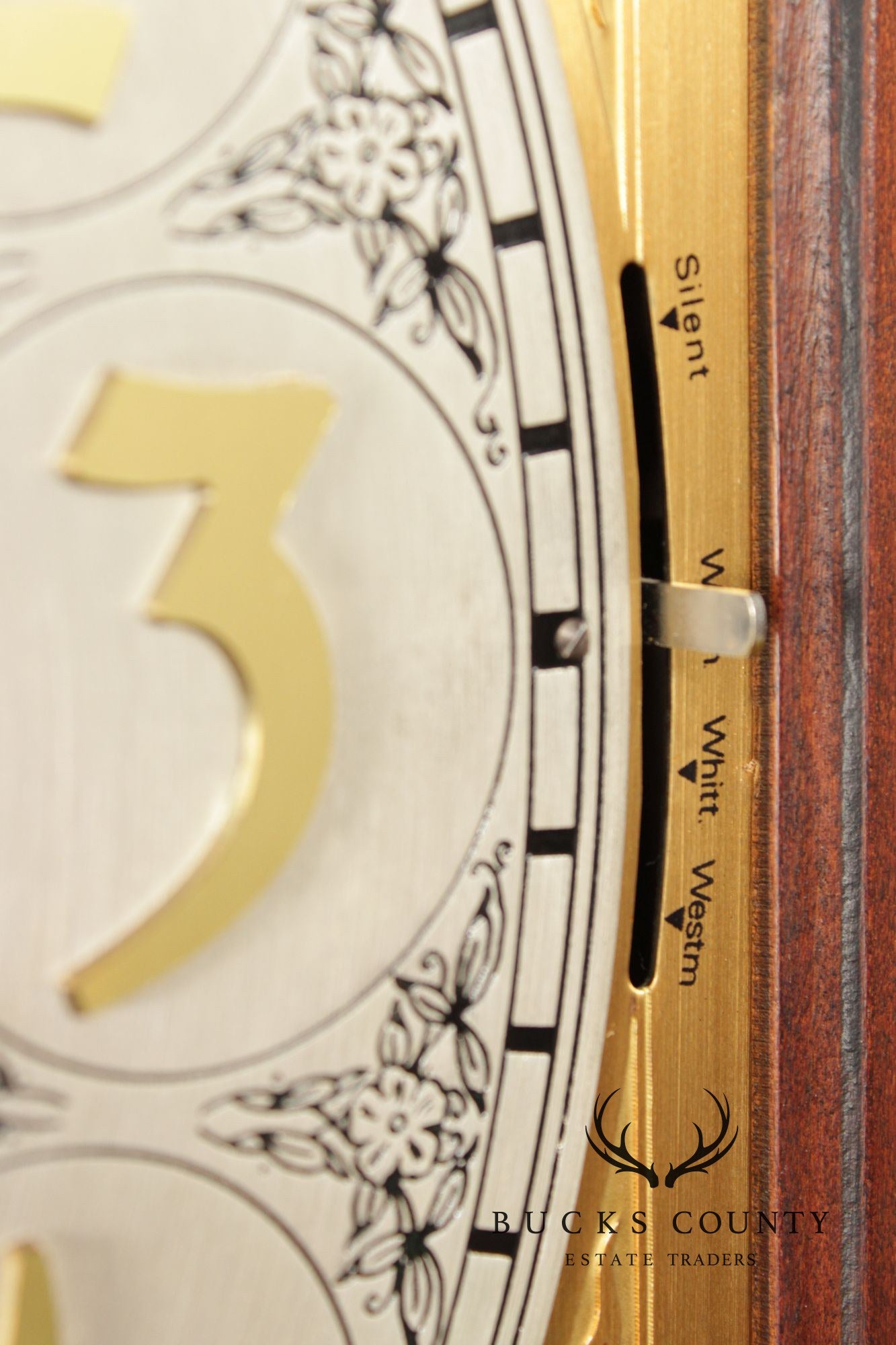 Ridgeway Traditional Cherry Grandfather Clock