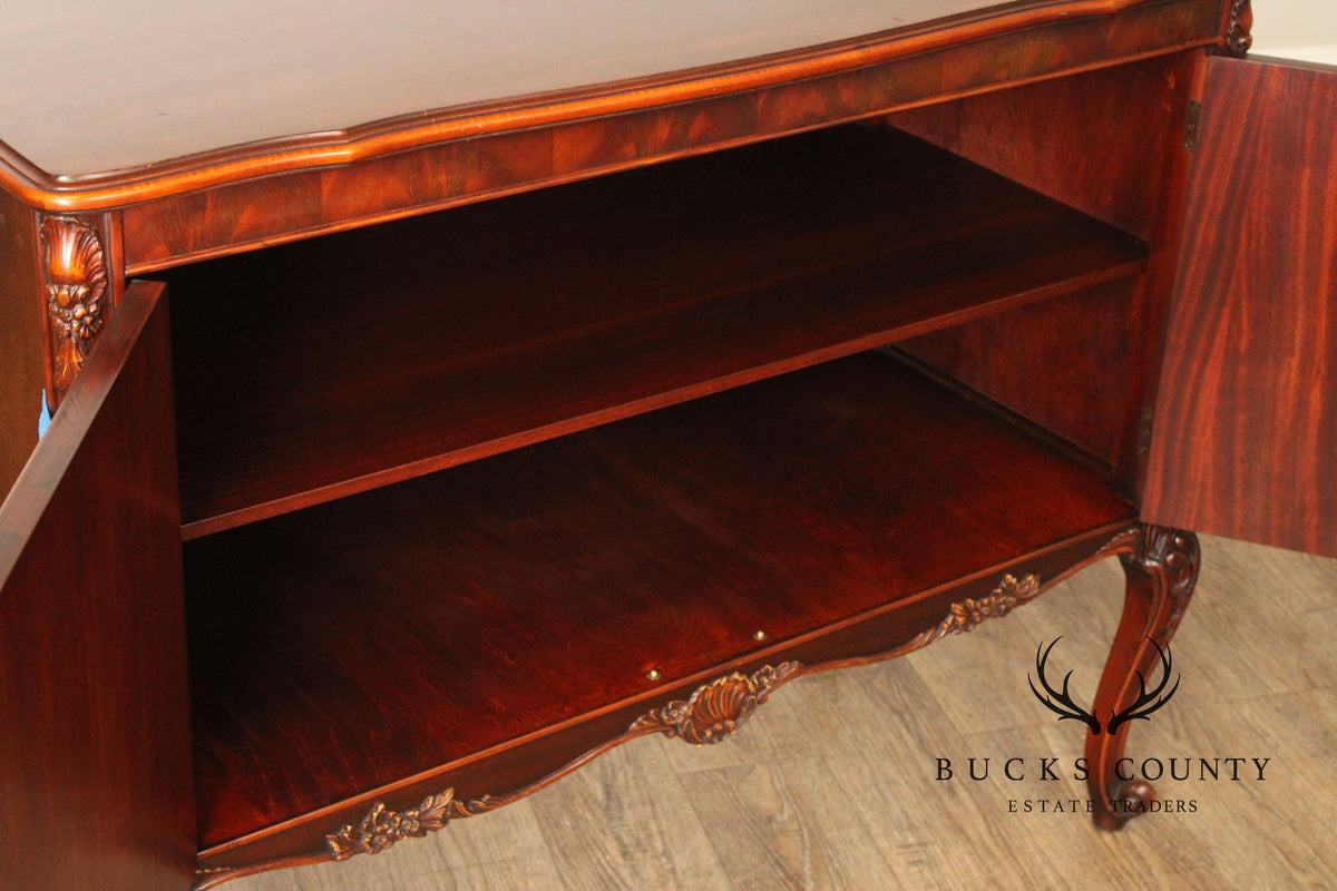 Batesville French Louis XV Style Mahogany Buffet Cabinet