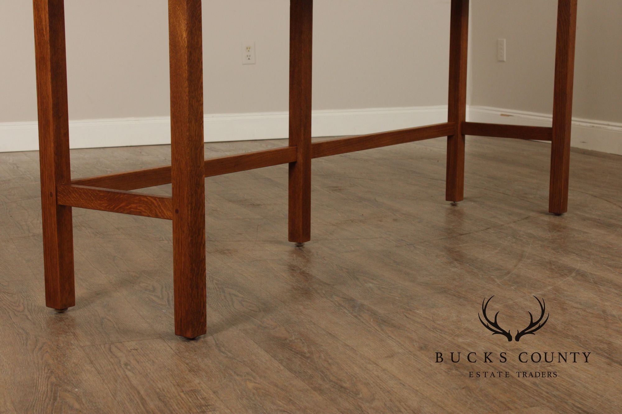 Stickley Mission Collection Oak Counter Height Table