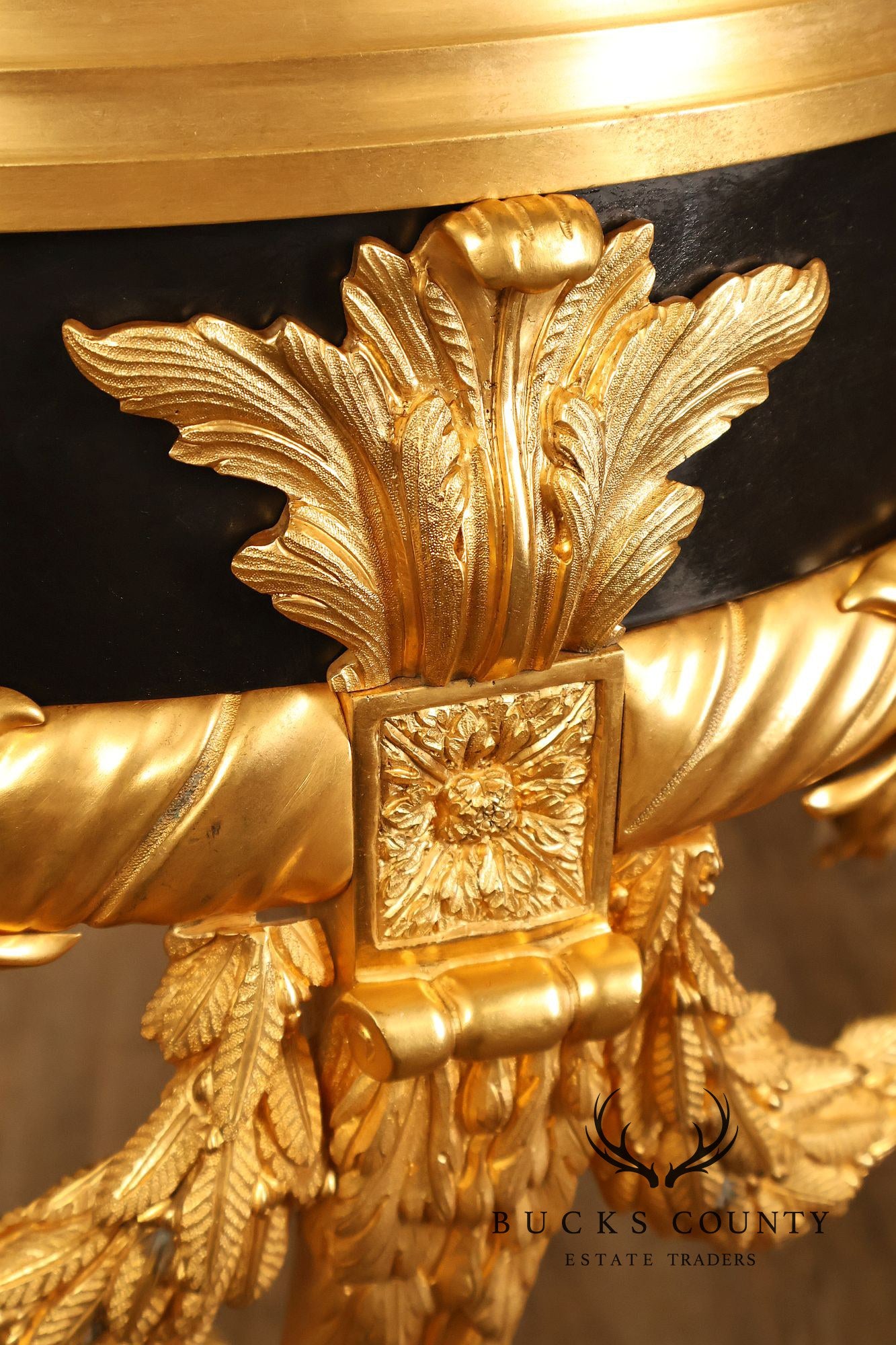 Fine Quality Bronze And Marble Louis XVI Style Gueridon Table