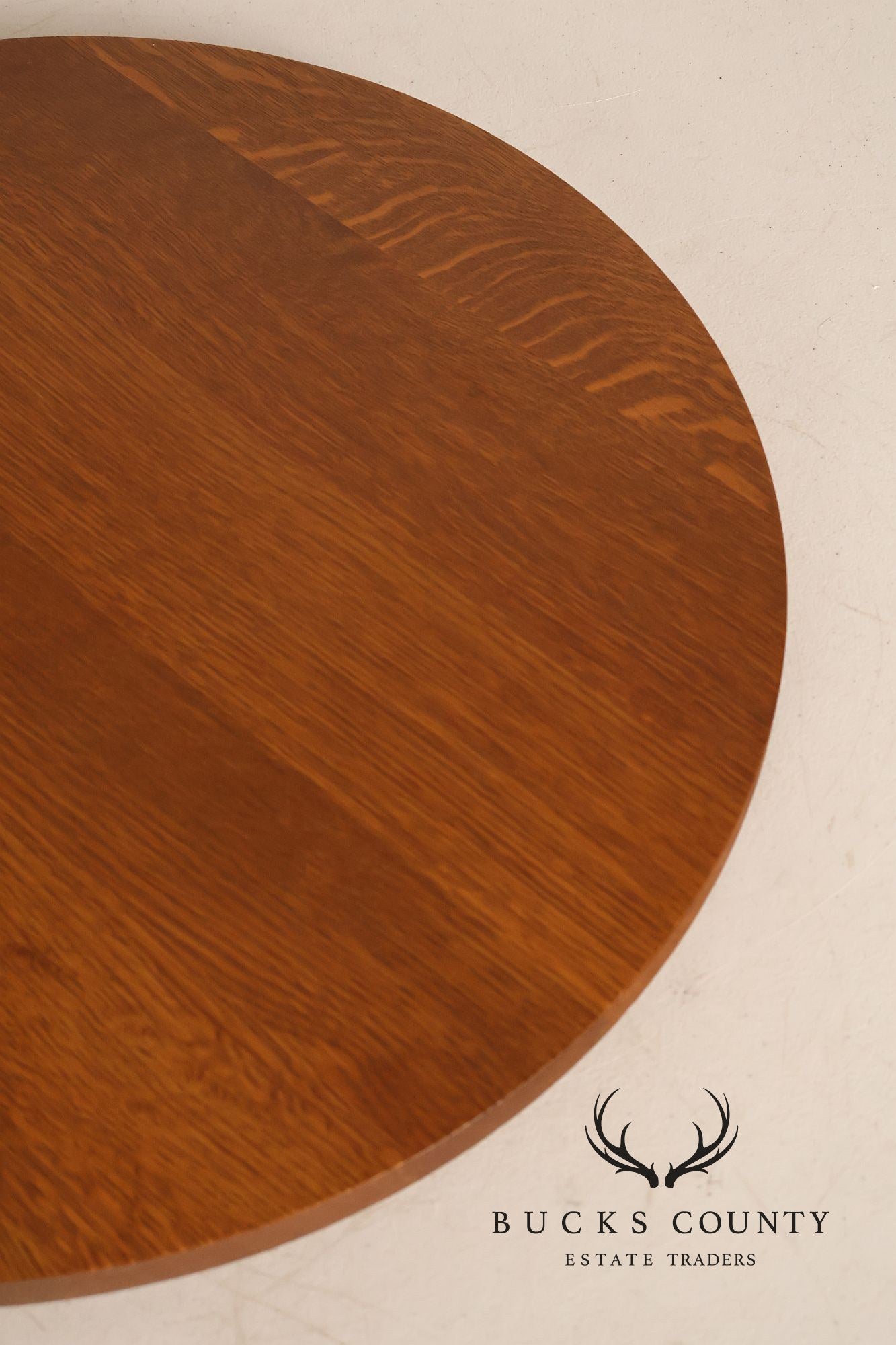 Stickley Mission Collection Round Oak Lazy Susan