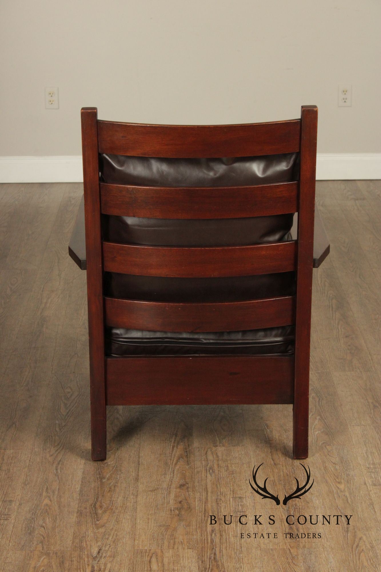 Gustav Stickley Antique Mission Mahogany Armchair