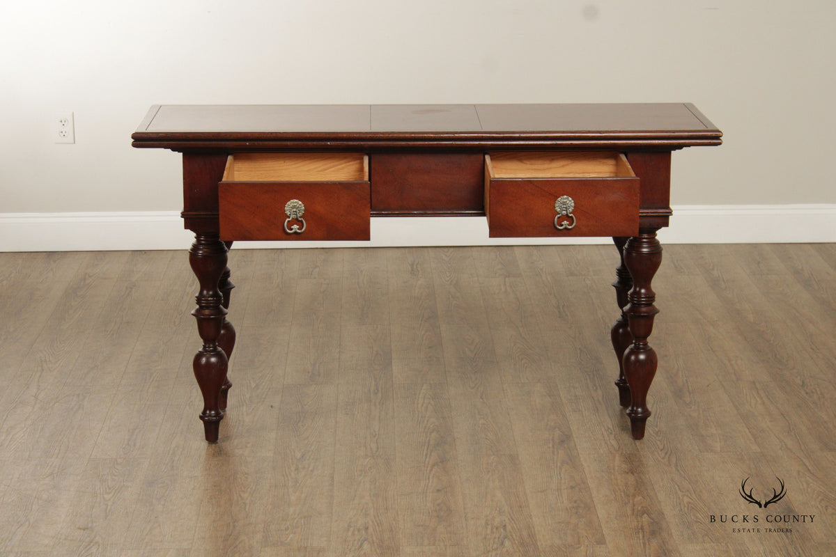 Baker Furniture Milling Road West Indies Mahogany Console Table