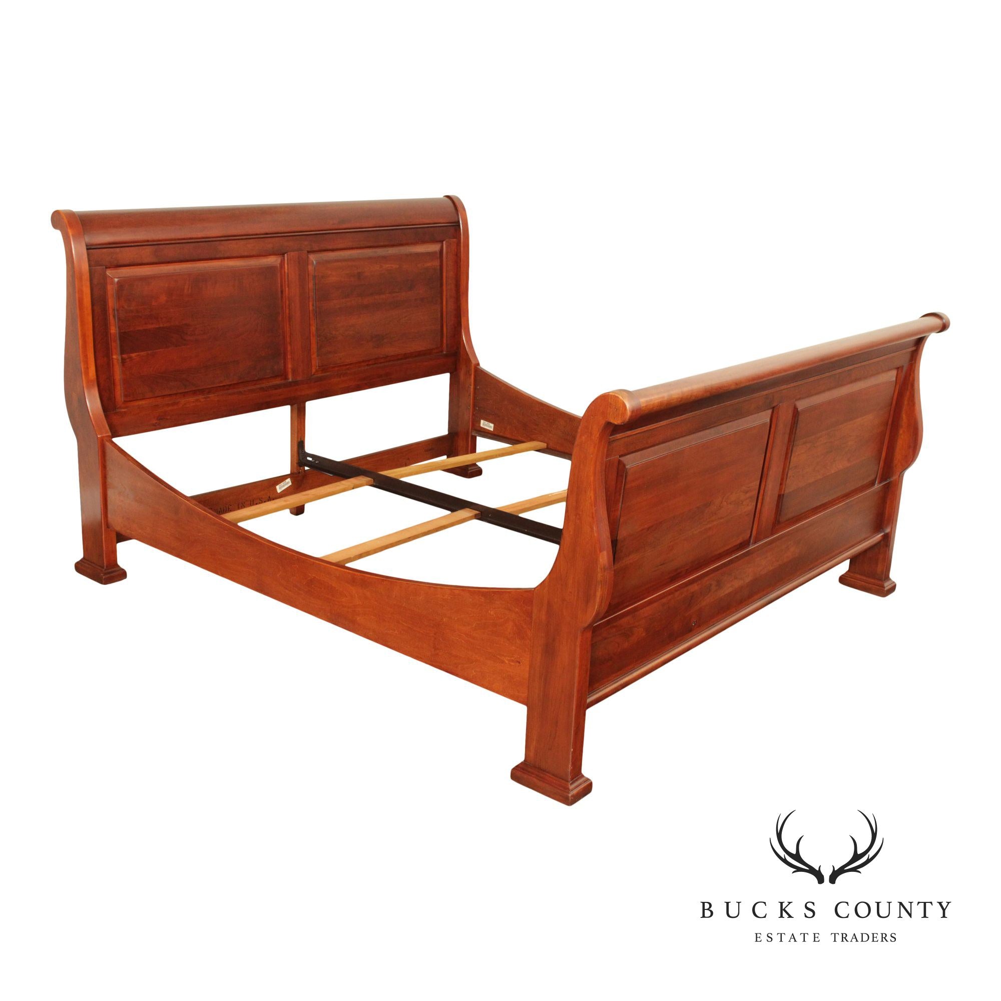 Lexington Bob Timberlake King Size Cherry Sleigh Bed