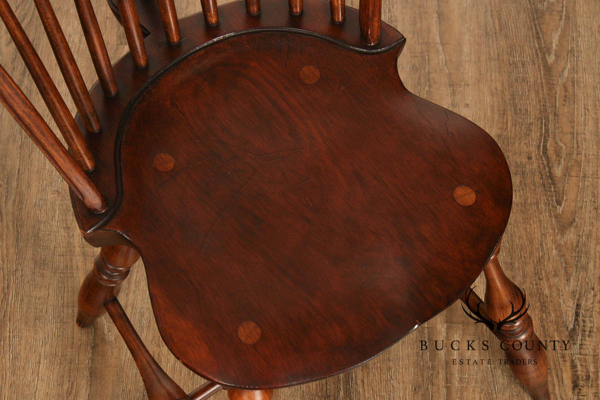River Bend Chair Co. Brace Back Windsor Fan Back Side Chair