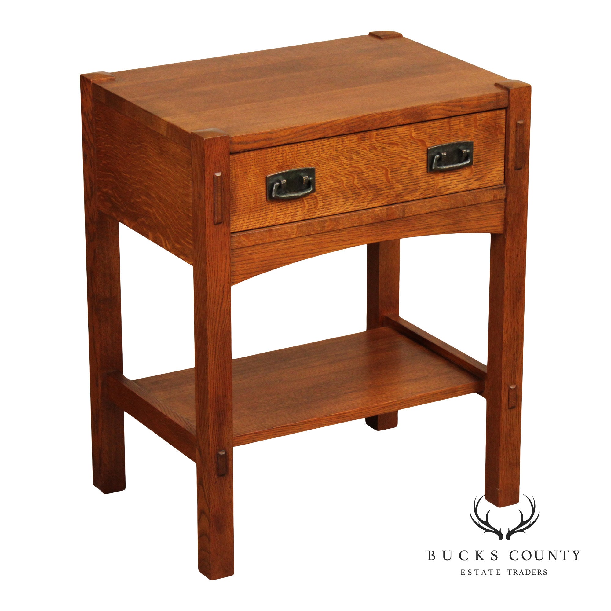 Stickley Mission Collection Oak One-Drawer Nightstand