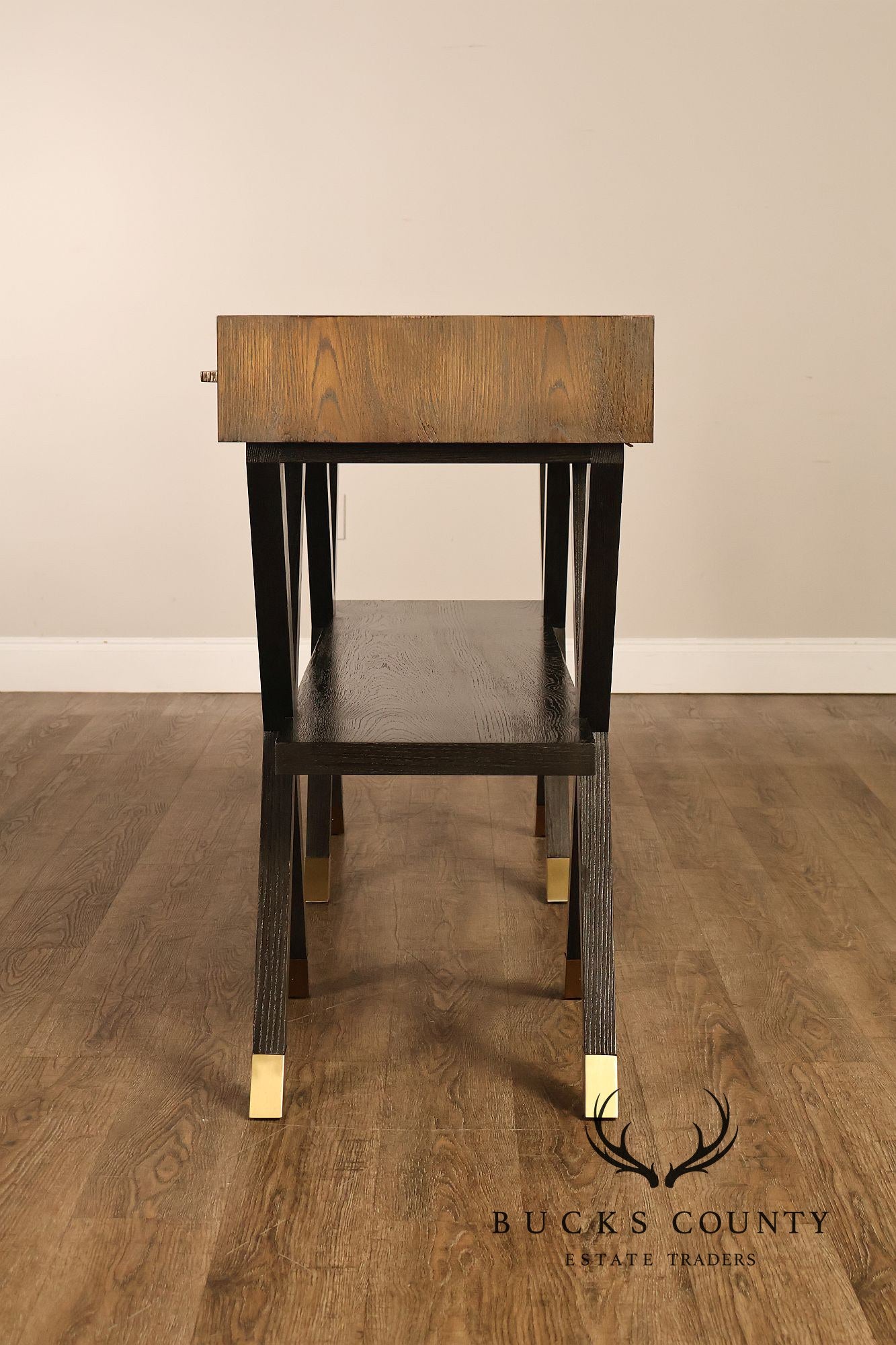 Hickory White Modern Console Table