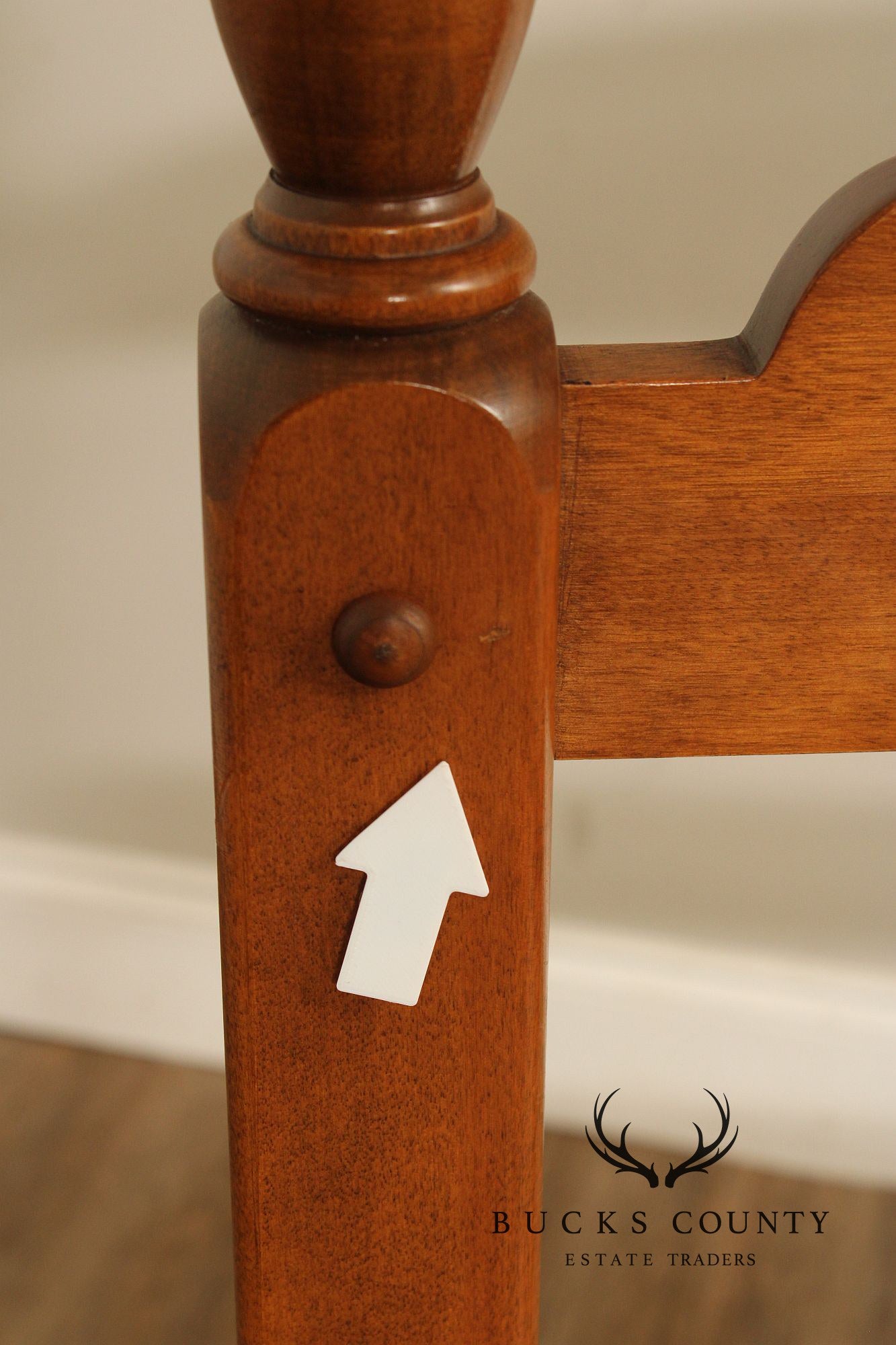 Ethan Allen Vintage Pair Of Maple Twin Size Beds