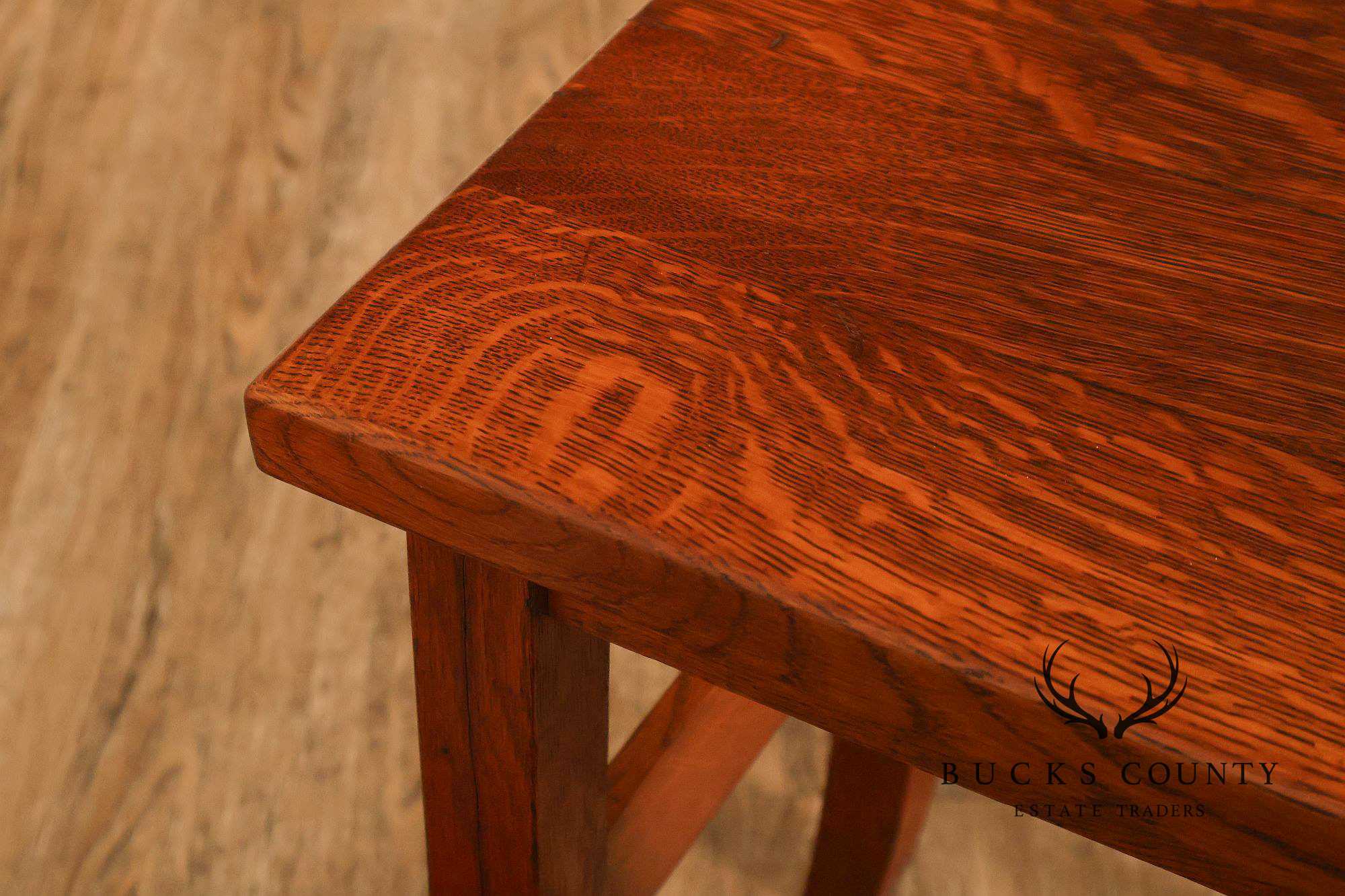 Stickley Brothers Arts And Crafts Oak Tabouret Stand Model #2582
