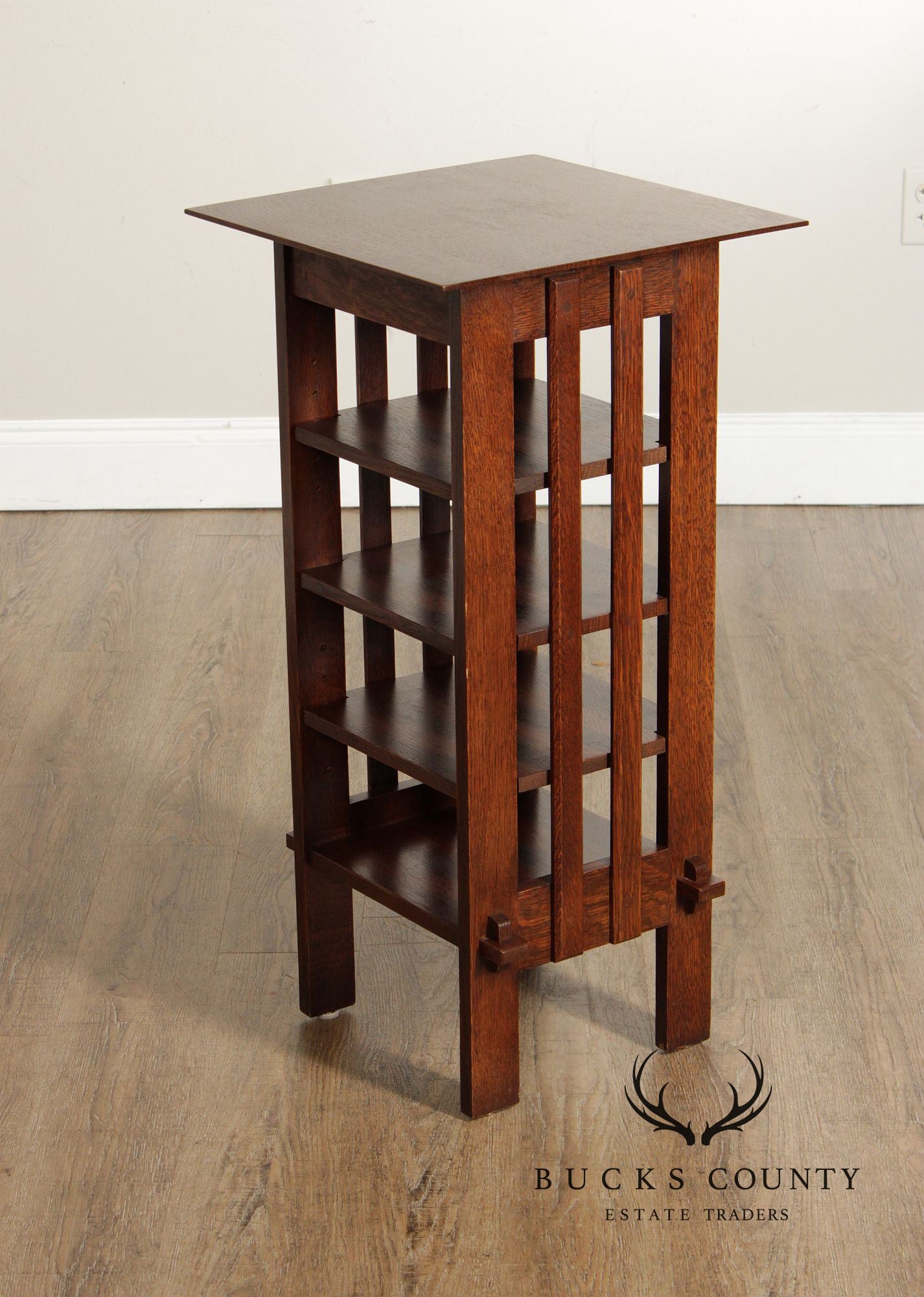 Stickley Mission Collection Oak  Magazine Rack