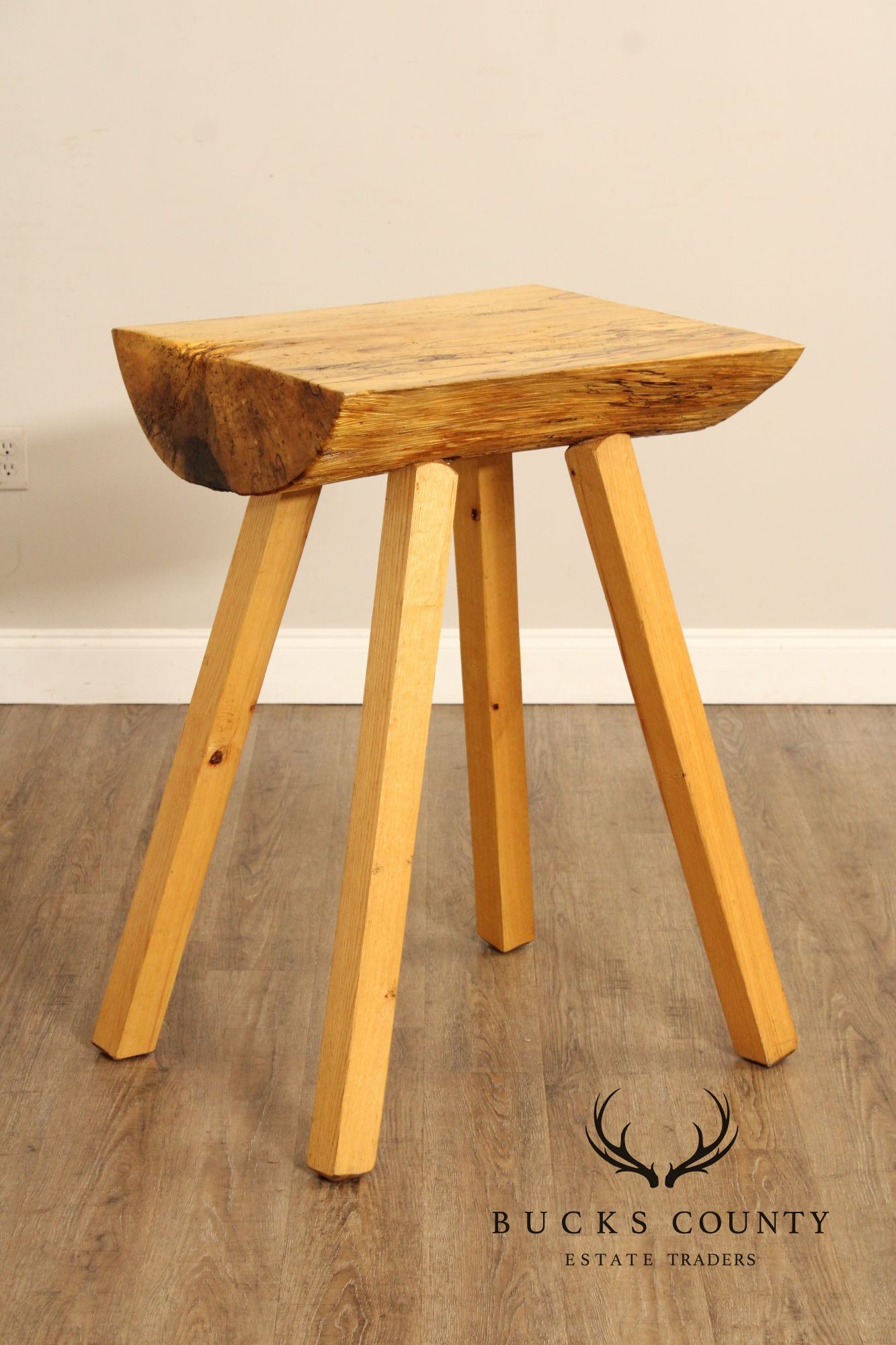 Rustic Style Mixed Woods Pub Table