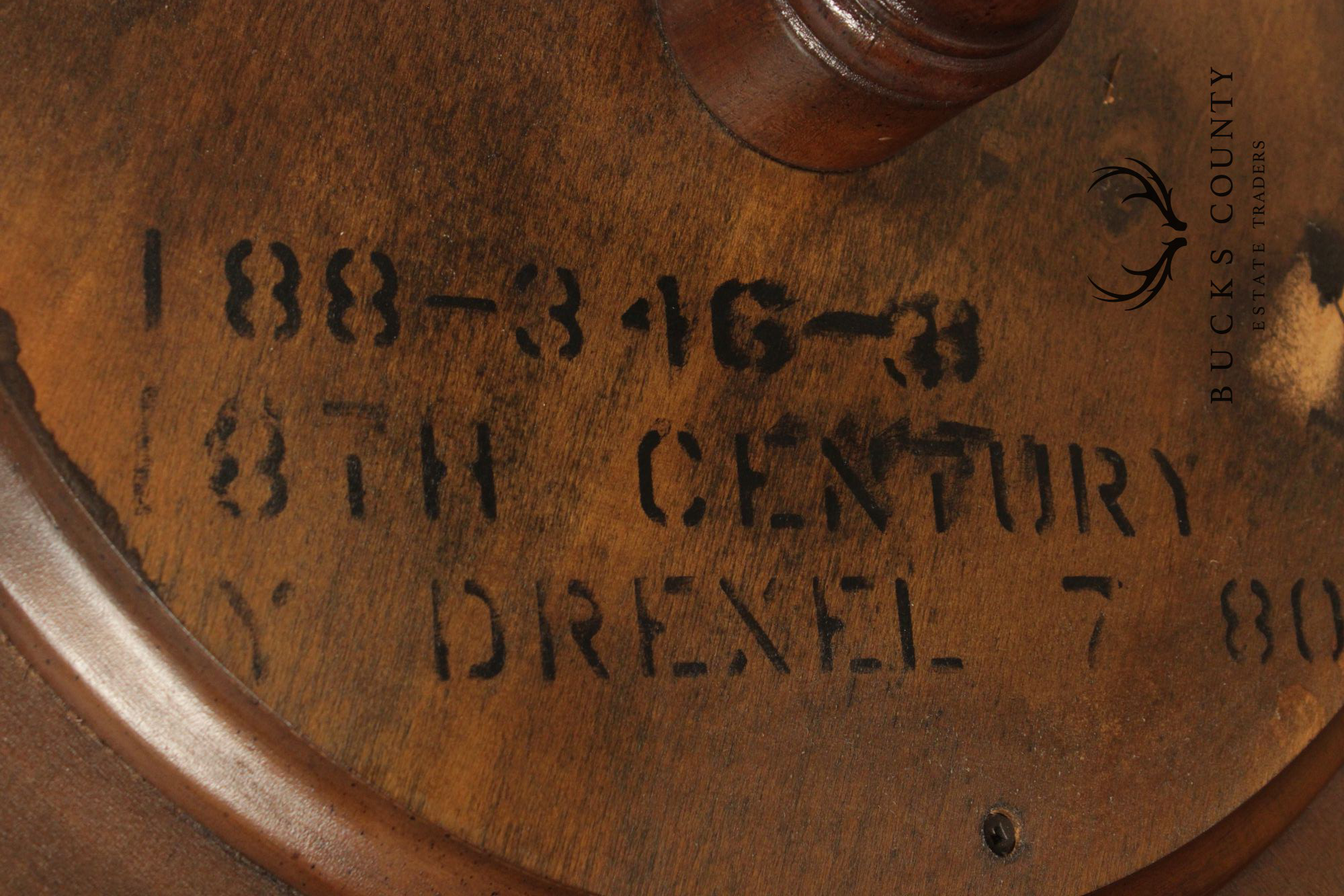 Drexel '18th Century Classics' Mahogany Pie Crust Side Table