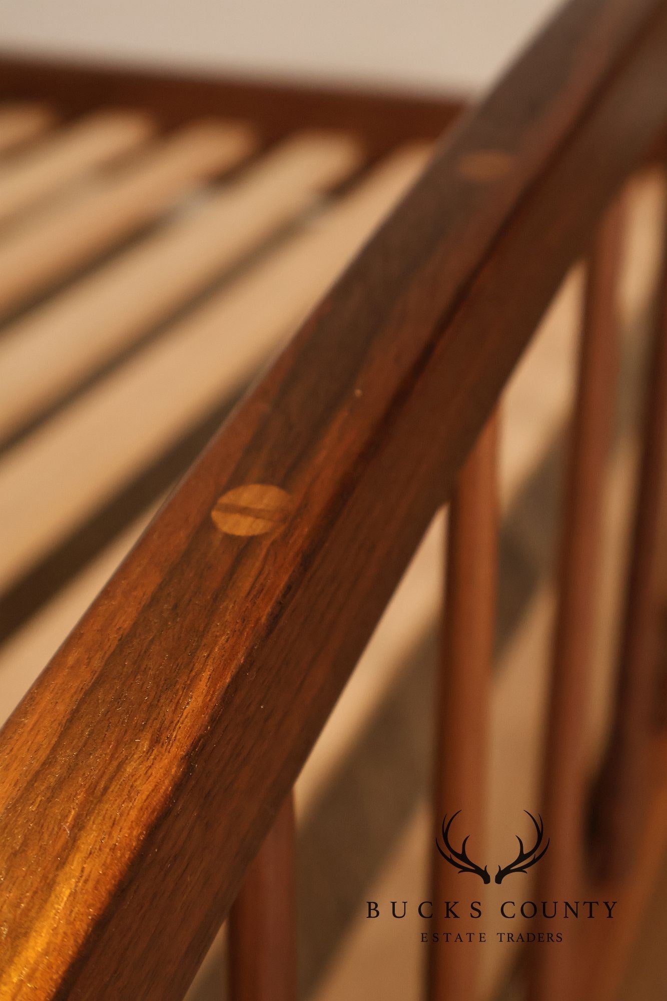 Chilton Burnett Spindle Walnut King Bed