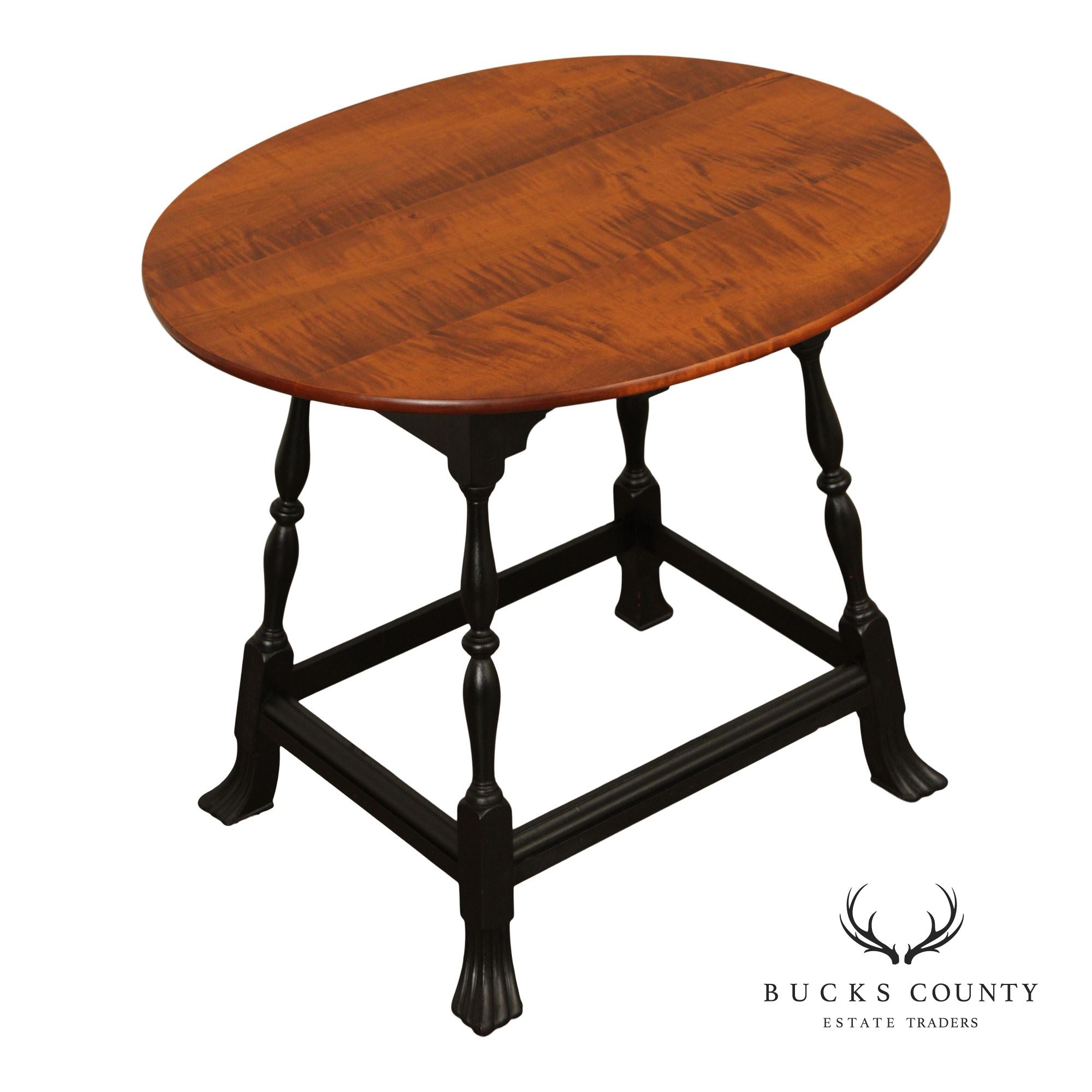 David LeFort Tiger Maple Tavern Table