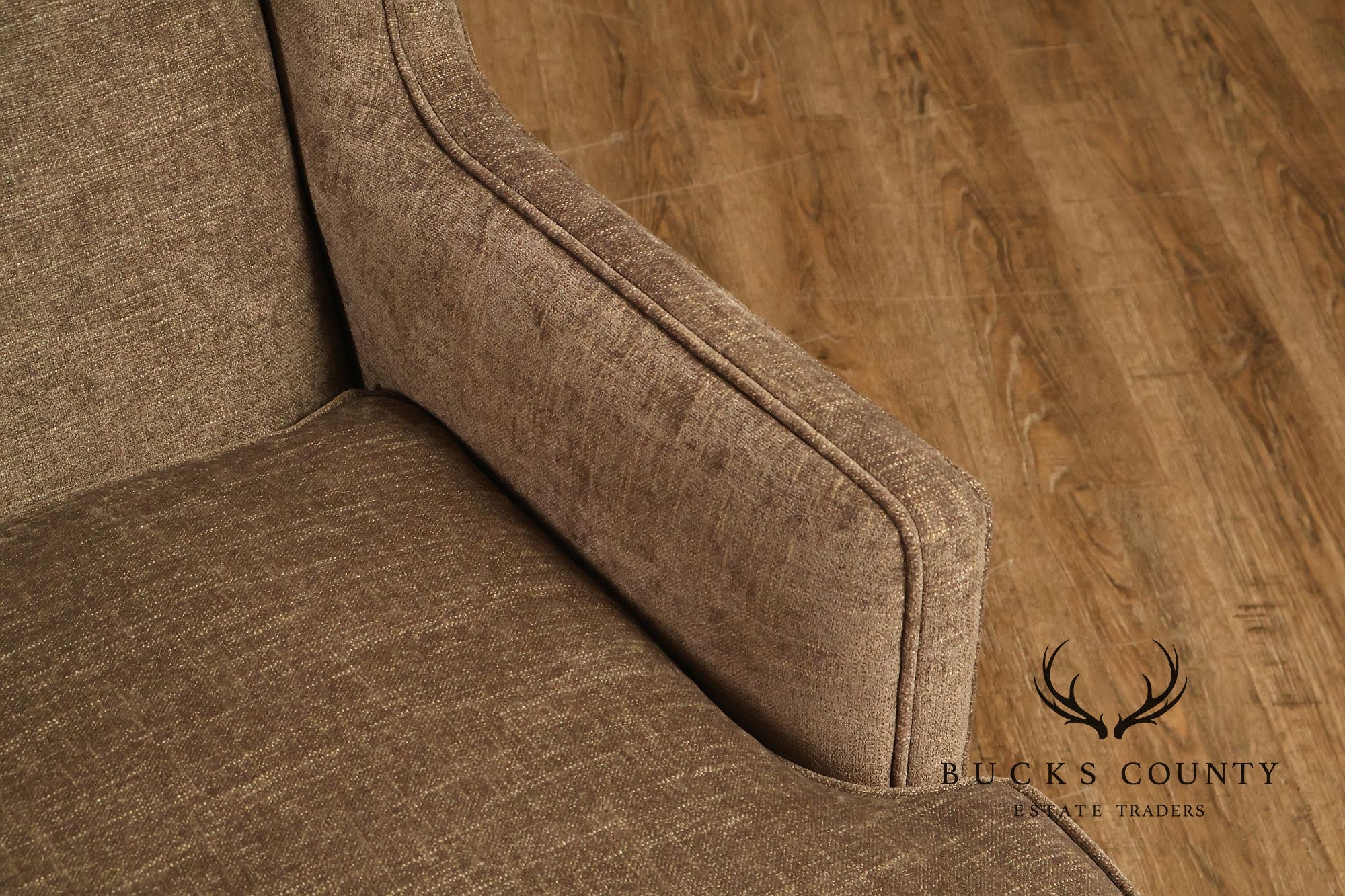 Hickory White Transitional Style Pair of High Back Wing Chairs